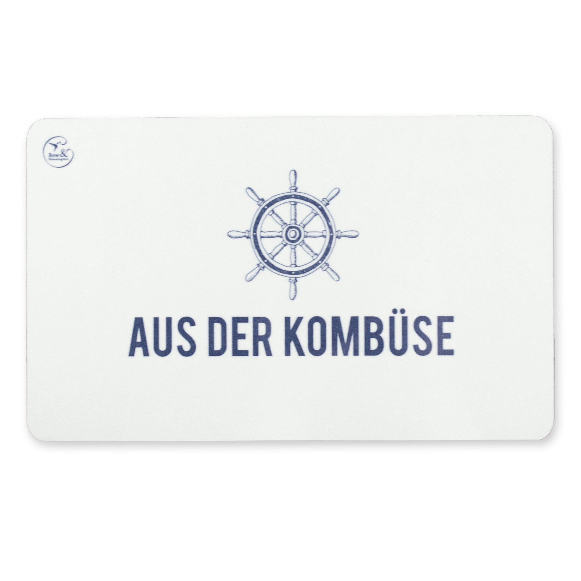 Frühstücksbrett Frühstücksbrettchen Aus der Kombüse