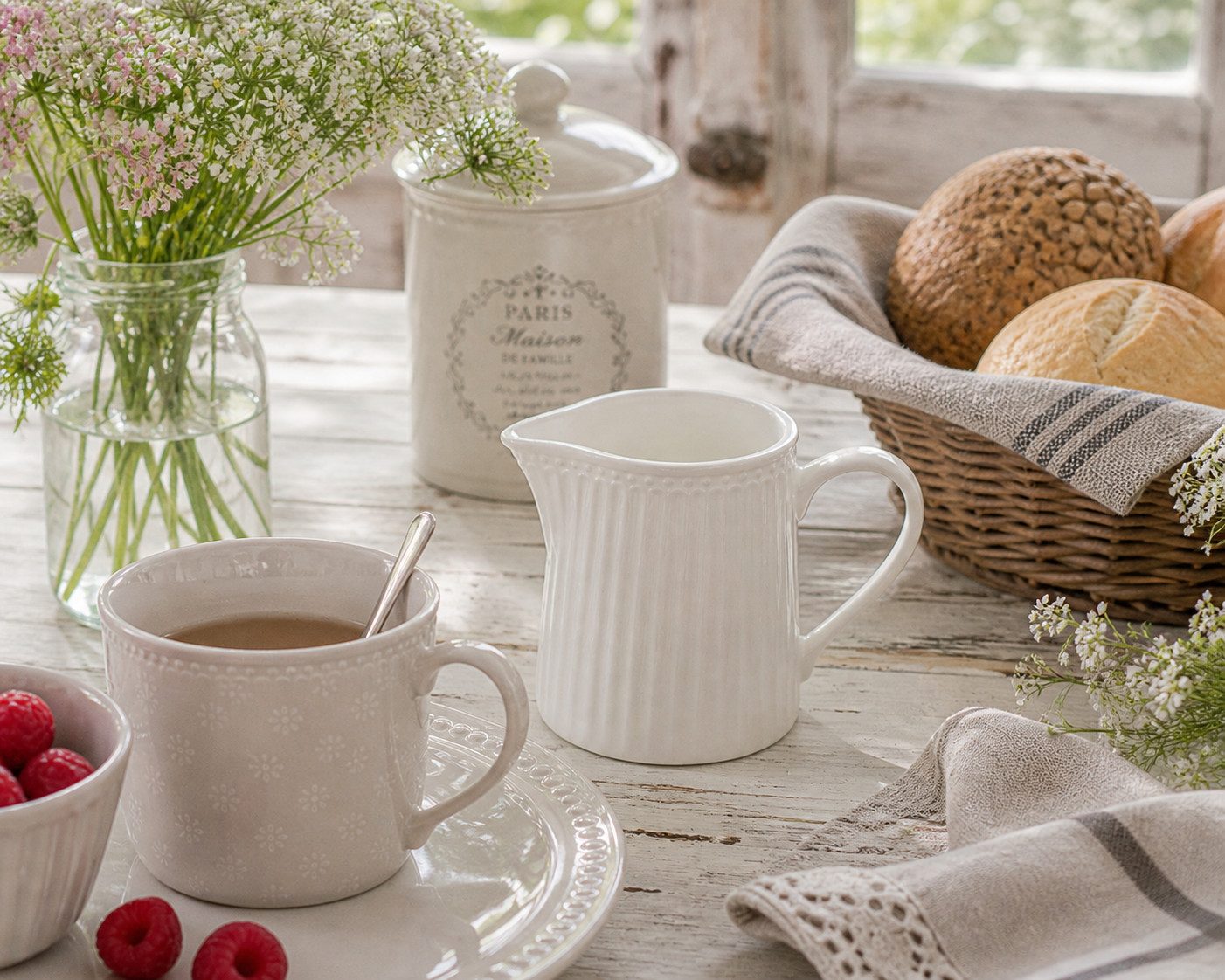 Greengate Milchkännchen GreenGate Milchkännchen Alice Weiß