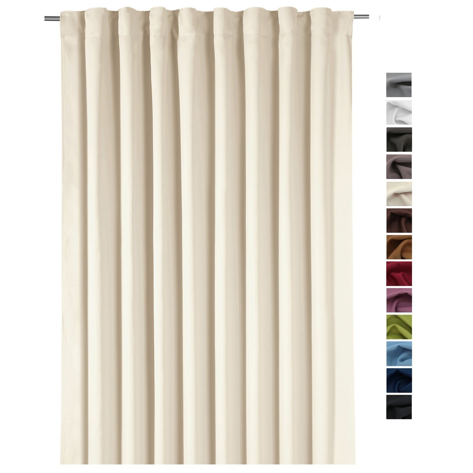 heimtexland Verdunkelungsvorhang XXL Thermovorhang Verdunklungsgardine Raum günstig online kaufen