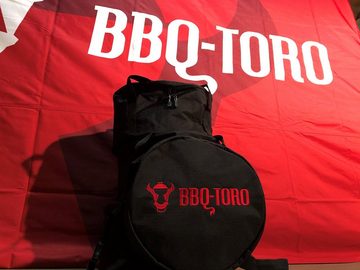 BBQ-Toro Aufbewahrungstasche Tragetasche für 6 und 9 QT Dutch Oven, Aufbewahrungstasche, schwarz