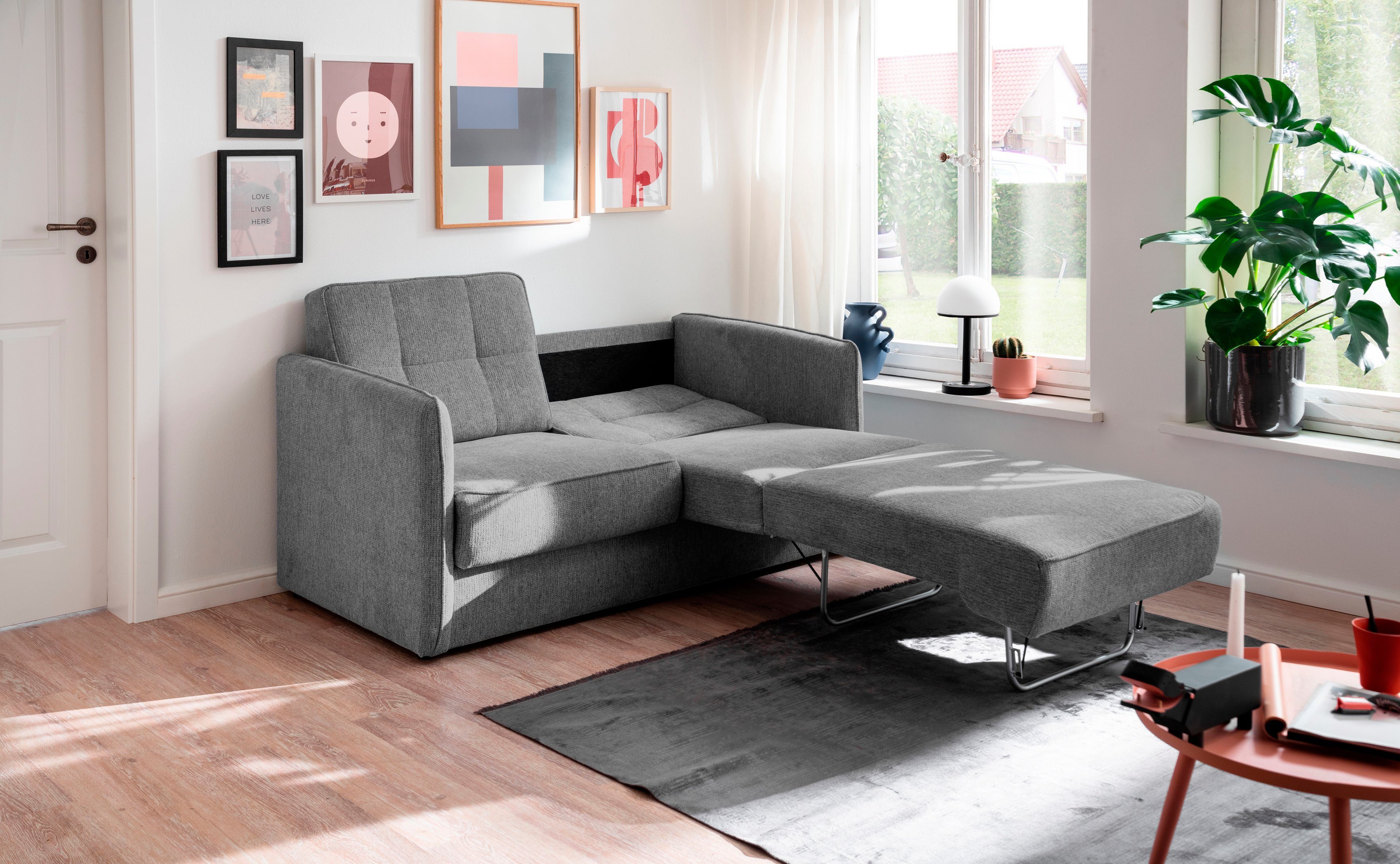 INOSIGN Schlafsofa Milano, zwei einzeln ausziehbare günstig online kaufen