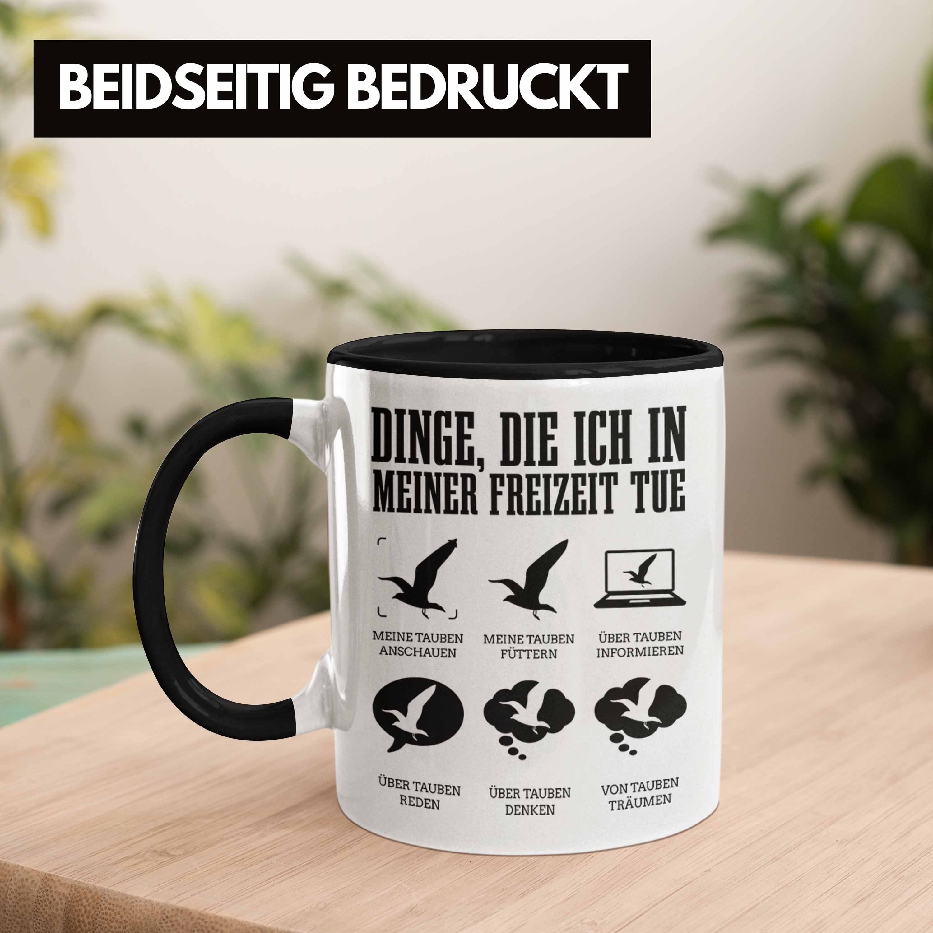 Trendation Tasse Trendation - Taubenzüchter Taube Geschenk Taubenzucht Geschenkidee Tau – Bild 5 von 5