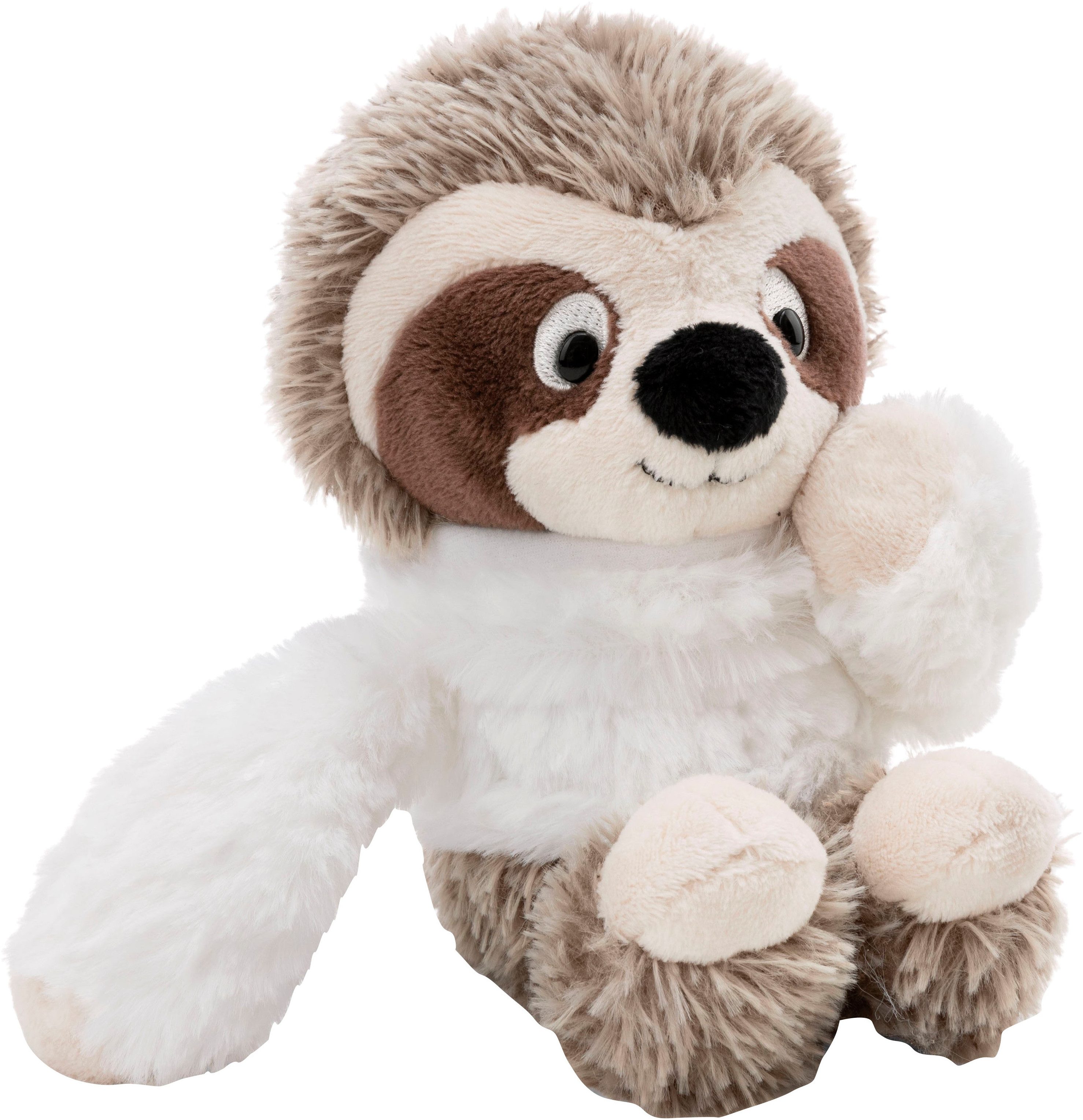 Nici Kuscheltier Winter, Faultier Izzy Icetumbler, 25 cm schlenkernd, schlenkernd; enthält recyceltes Material