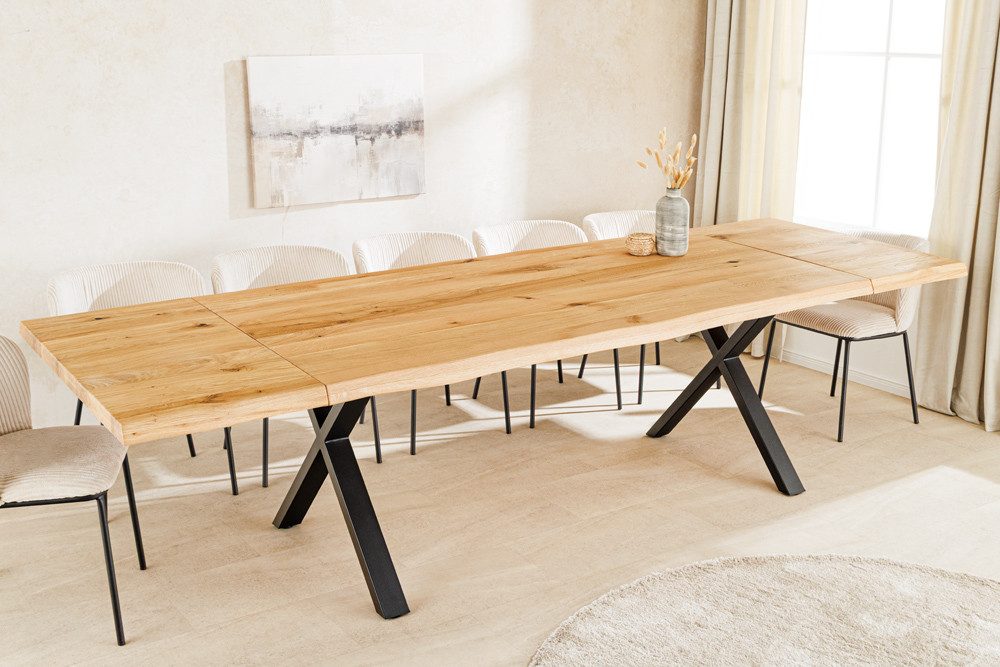 riess-ambiente Esstisch WILD OAK 160-260cm natur günstig online kaufen