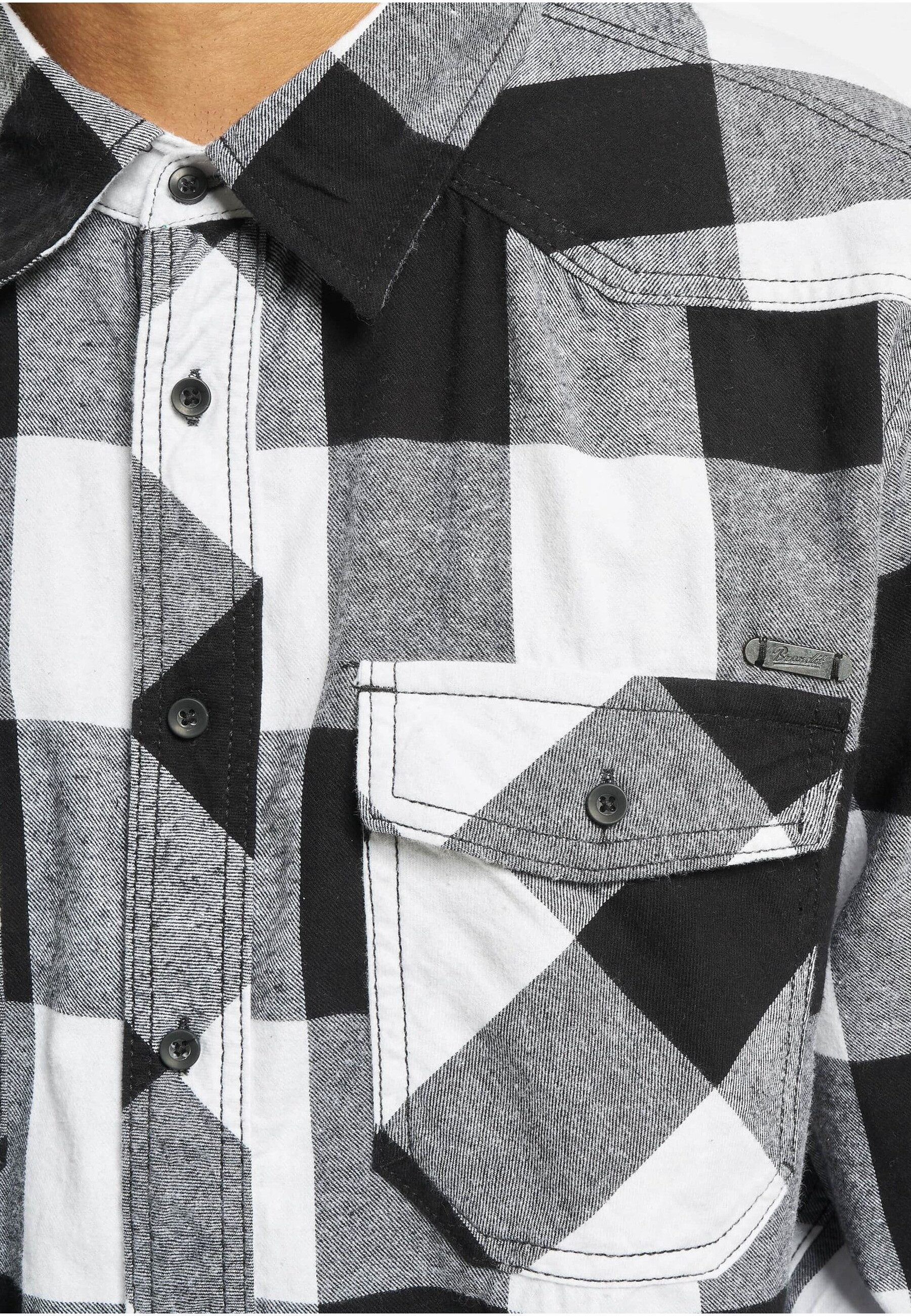 Brandit Langarmhemd Brandit Herren Checked Shirt (1-tlg)