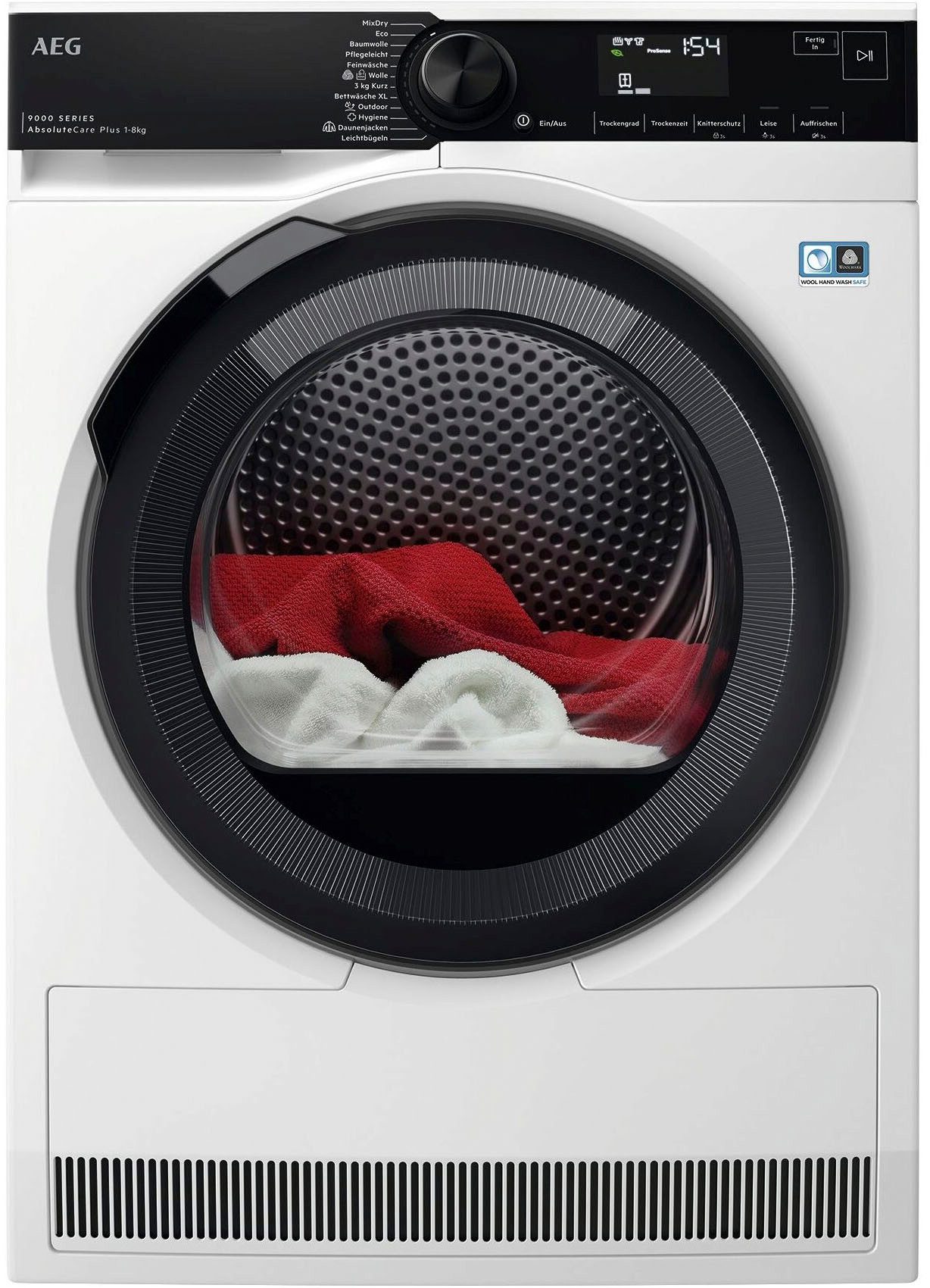 AEG Wärmepumpentrockner 9000 AbsoluteCare® Plus TR9M75680, 3D-Scan: Daunenjacken so flauschig und warm wie am ersten Tag