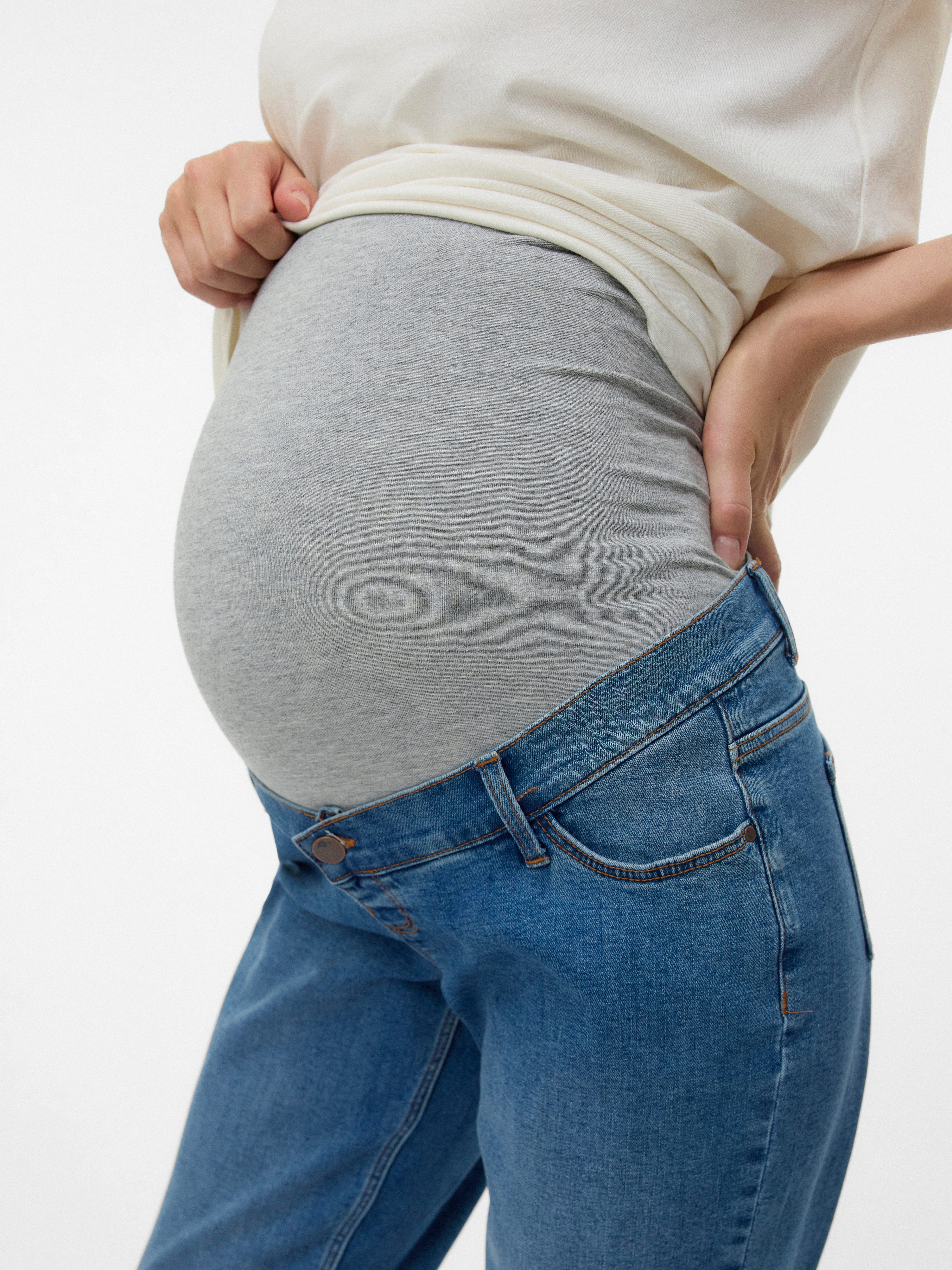 Mamalicious Umstandsjeans MLALBERTE AL MB JEANS NOOS