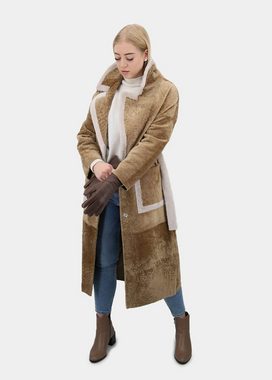 Hollert Winterjacke Lammfellmantel Shearling zum Wenden EB-06