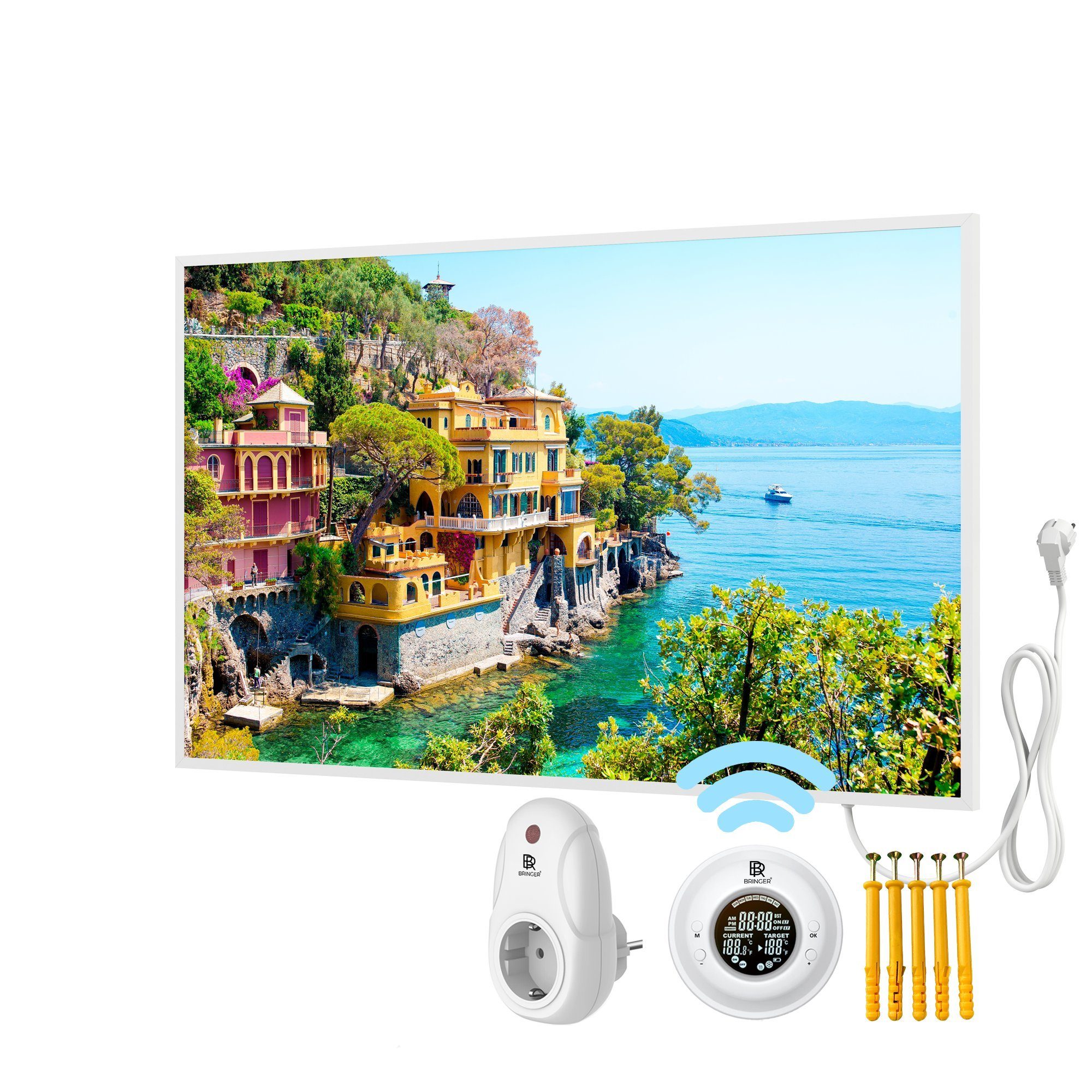 Bringer Infrarotheizung Bildheizung, Bild Infrarotheizung mit Rahmen, Motiv günstig online kaufen