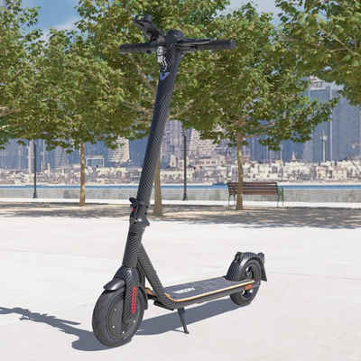 Viron E-Scooter »Elektro Скутеры mit Straßenzulassung Aluminium«, Elektroroller eKFV Zulassung Faltbar Roller EScooter mit ABE