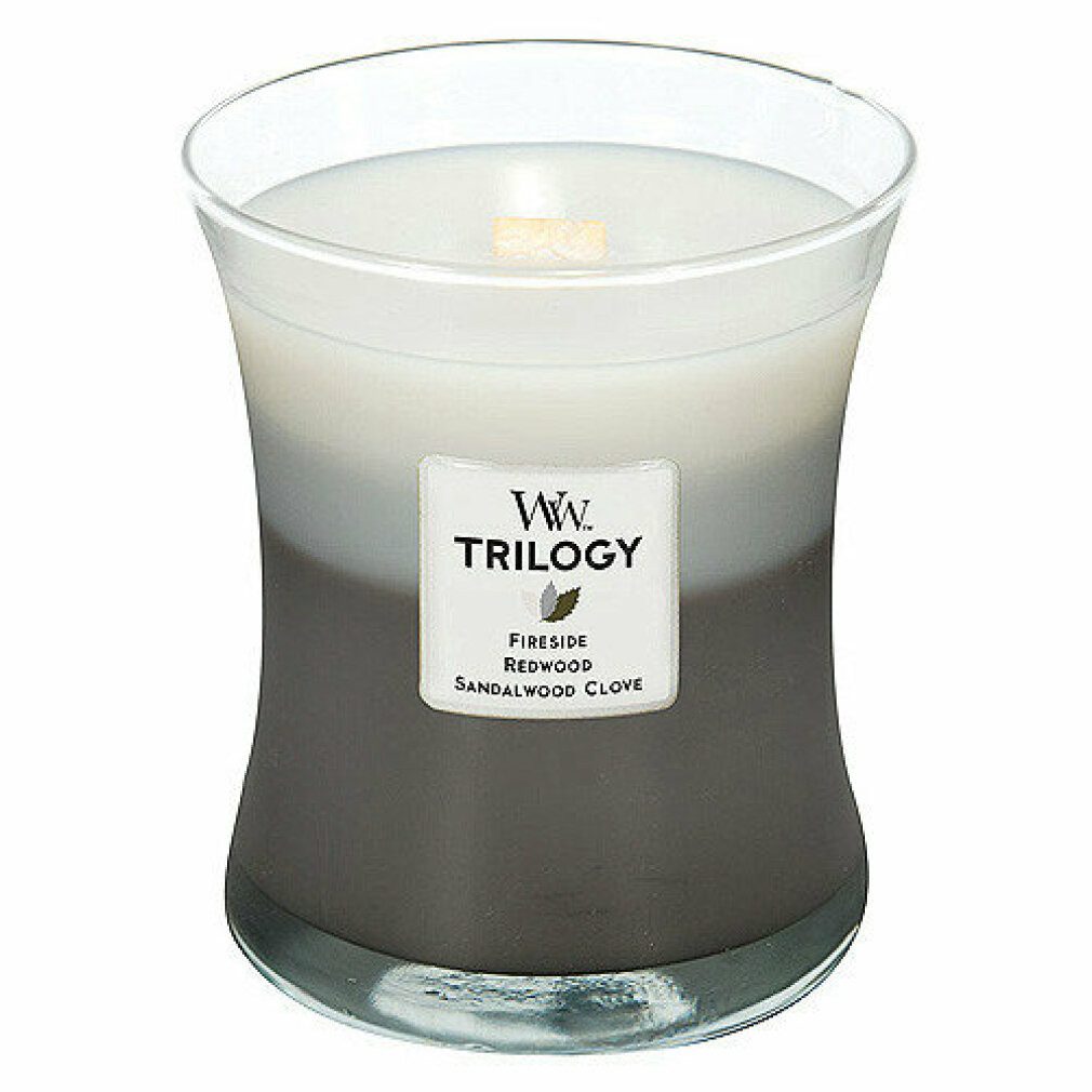 Woodwick Duftkerze Warm Woods Duftkerze 275 g