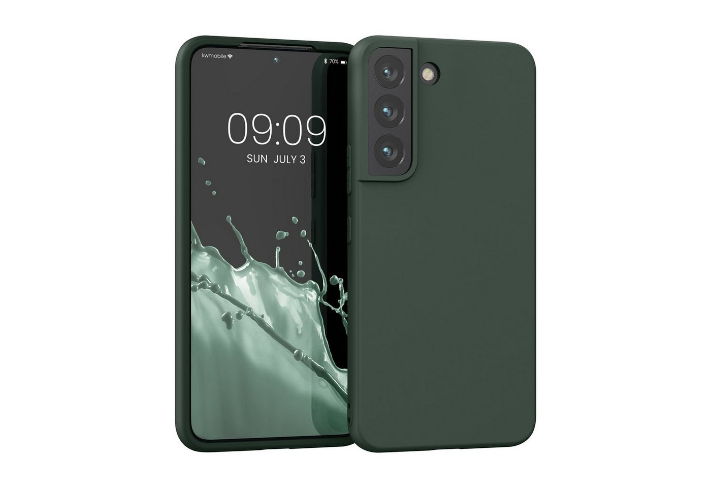 kwmobile Handyhülle Hülle für Samsung Galaxy S22, Hülle Silikon - Soft Handyhülle - Handy Case Cover