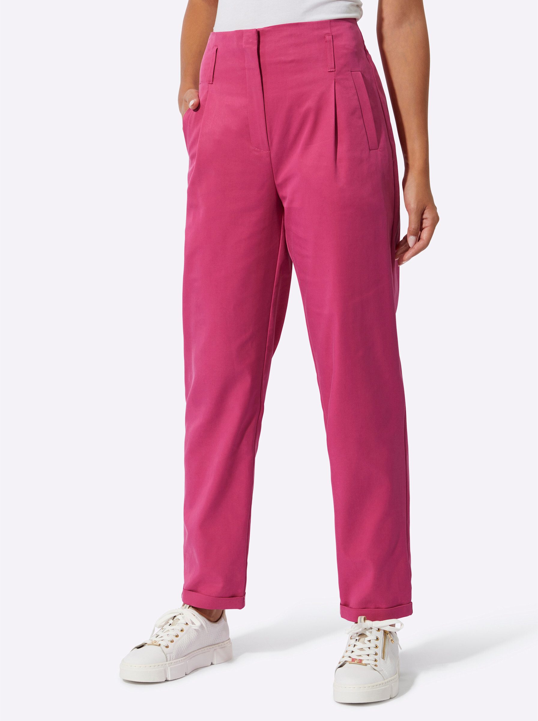 creation L Jerseyhose Lyocell-Polyester-Hose komfortabel günstig online kaufen