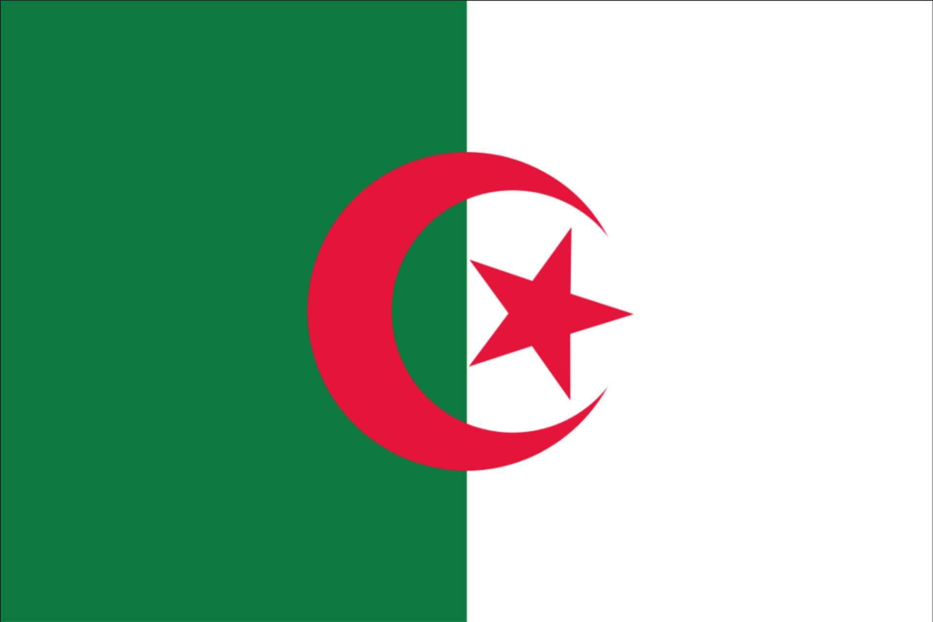 Querformat Flagge Algerien Flagge g/m² flaggenmeer 110