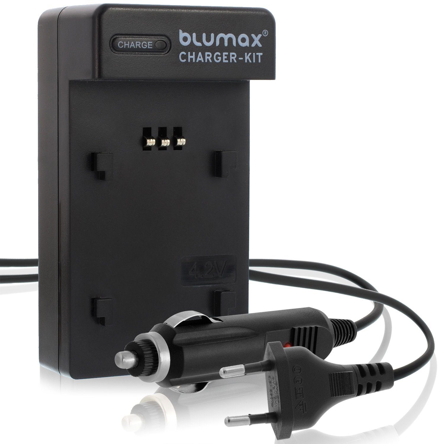 Blumax Ladegerät für Canon NB-1LH, NB-3LH, NB-3L IXUS 500 430 400 330 V3 V2 Kamera-Akku