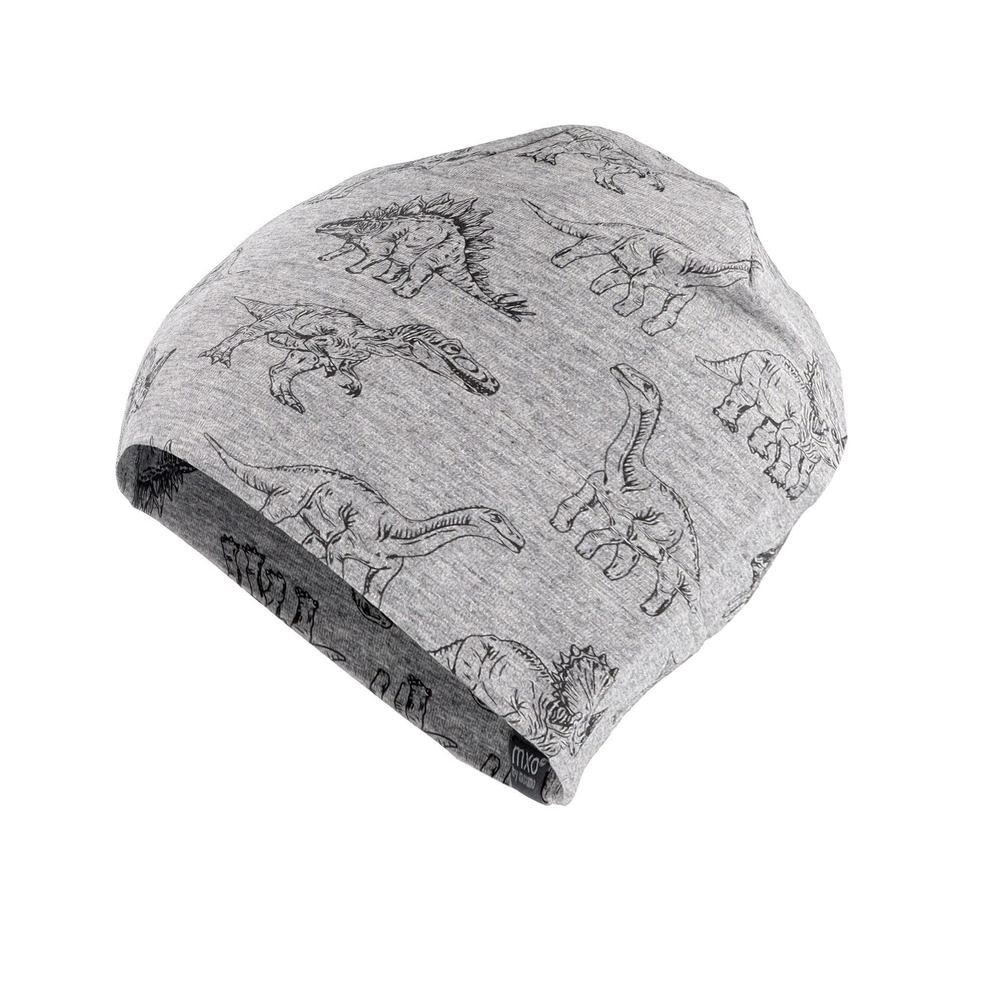 MAXIMO Jerseymütze KIDS-Beanie, Jersey bedruckt UV 50 (1-St) Baumwolljersey