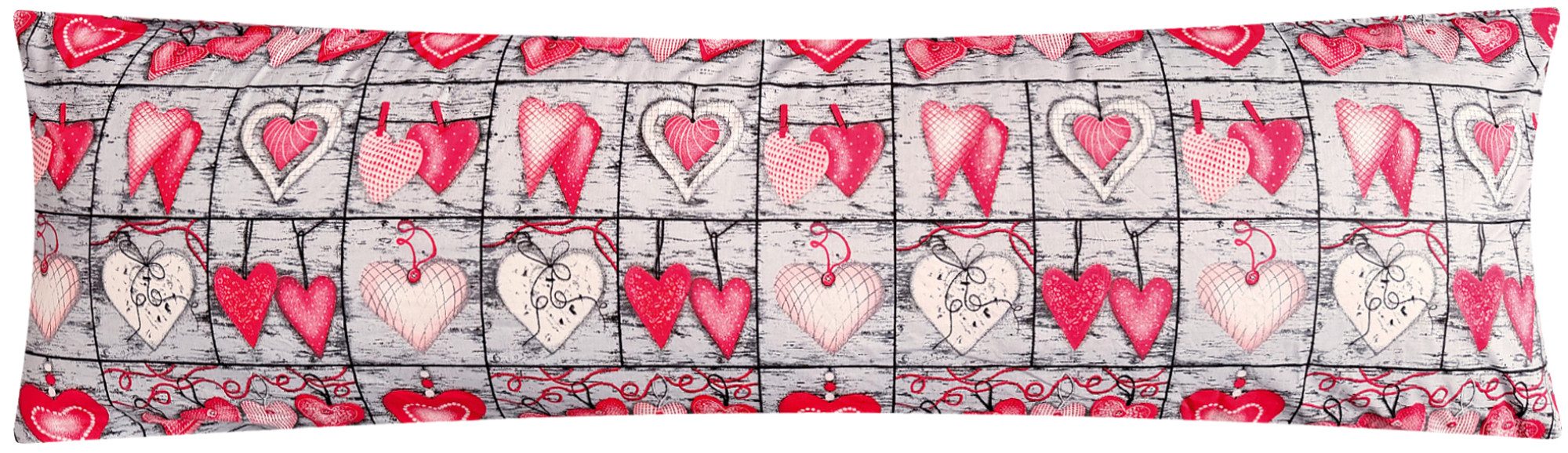 Heubergshop Seitenschläferkissenbezug, (1 Stück), 40x145cm, Reißverschluss günstig online kaufen