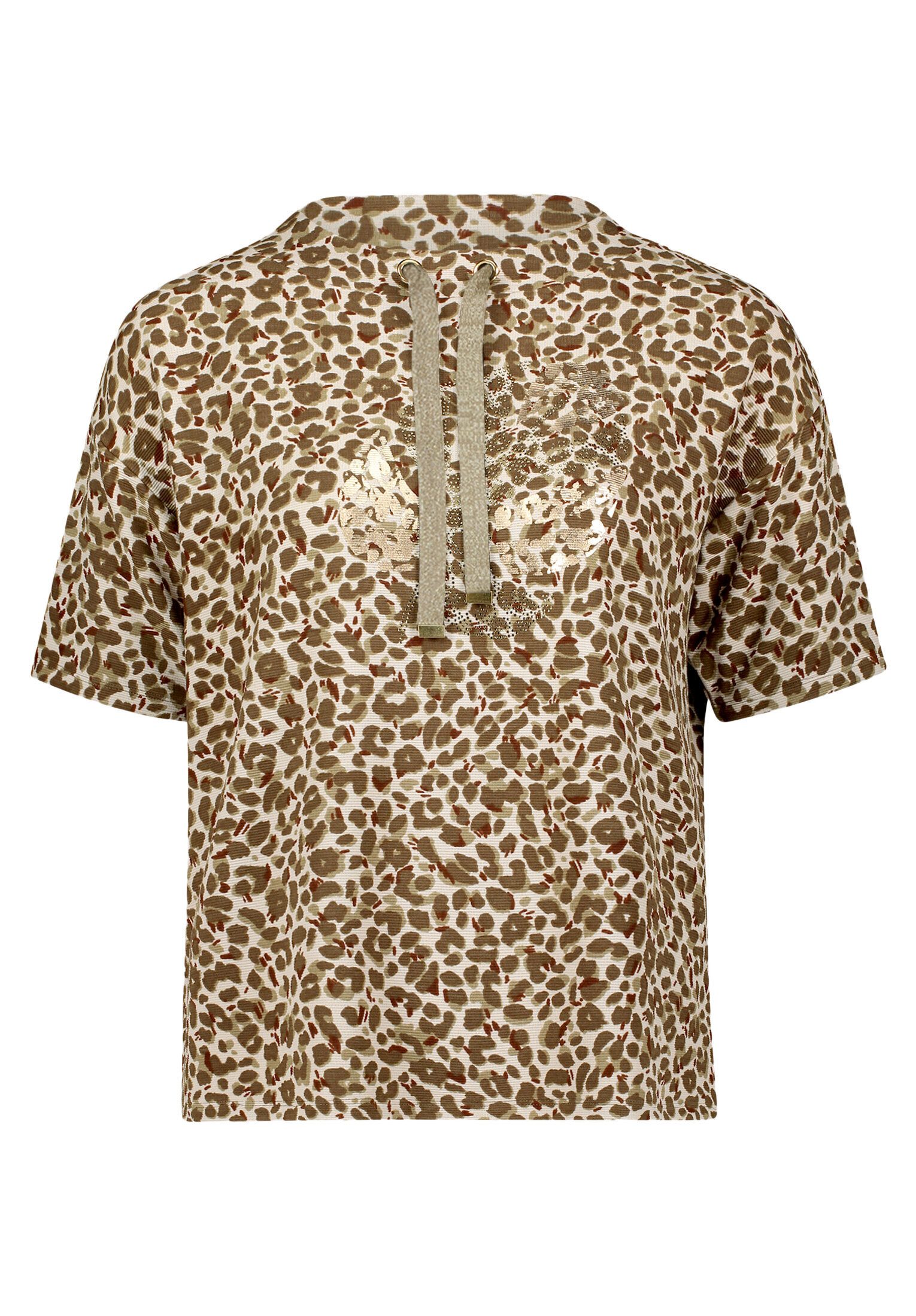 Betty Barclay Kurzarmshirt Damen mit Rippenstruktur (1-tlg)