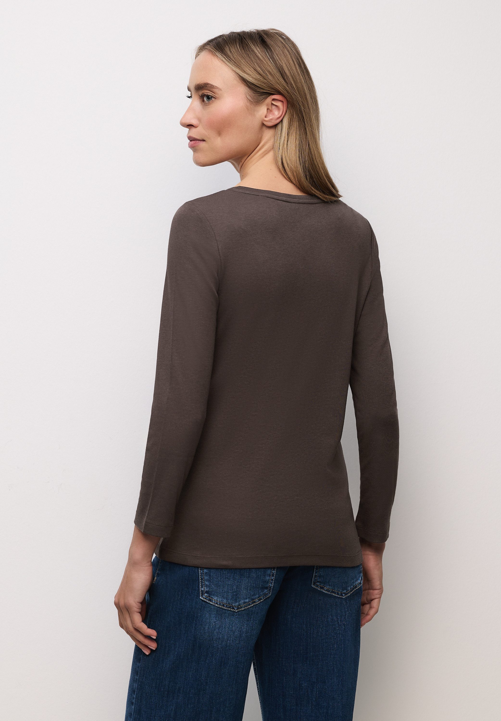 STREET ONE 3/4-Arm-Shirt im soften Baumwoll-Mix günstig online kaufen