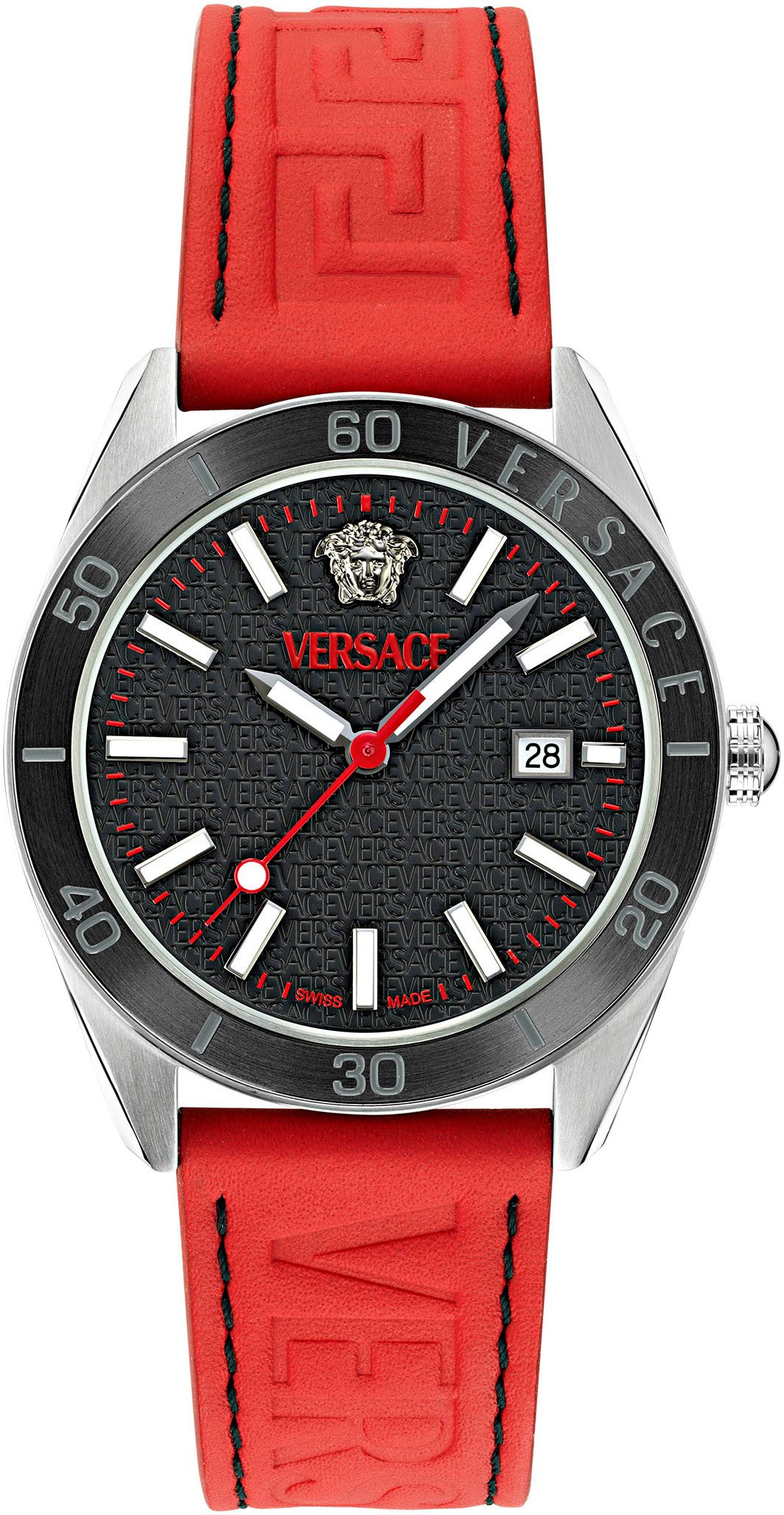 Versace Quarzuhr V-DOME VE8E00124, Armbanduhr, Herrenuhr, günstig online kaufen