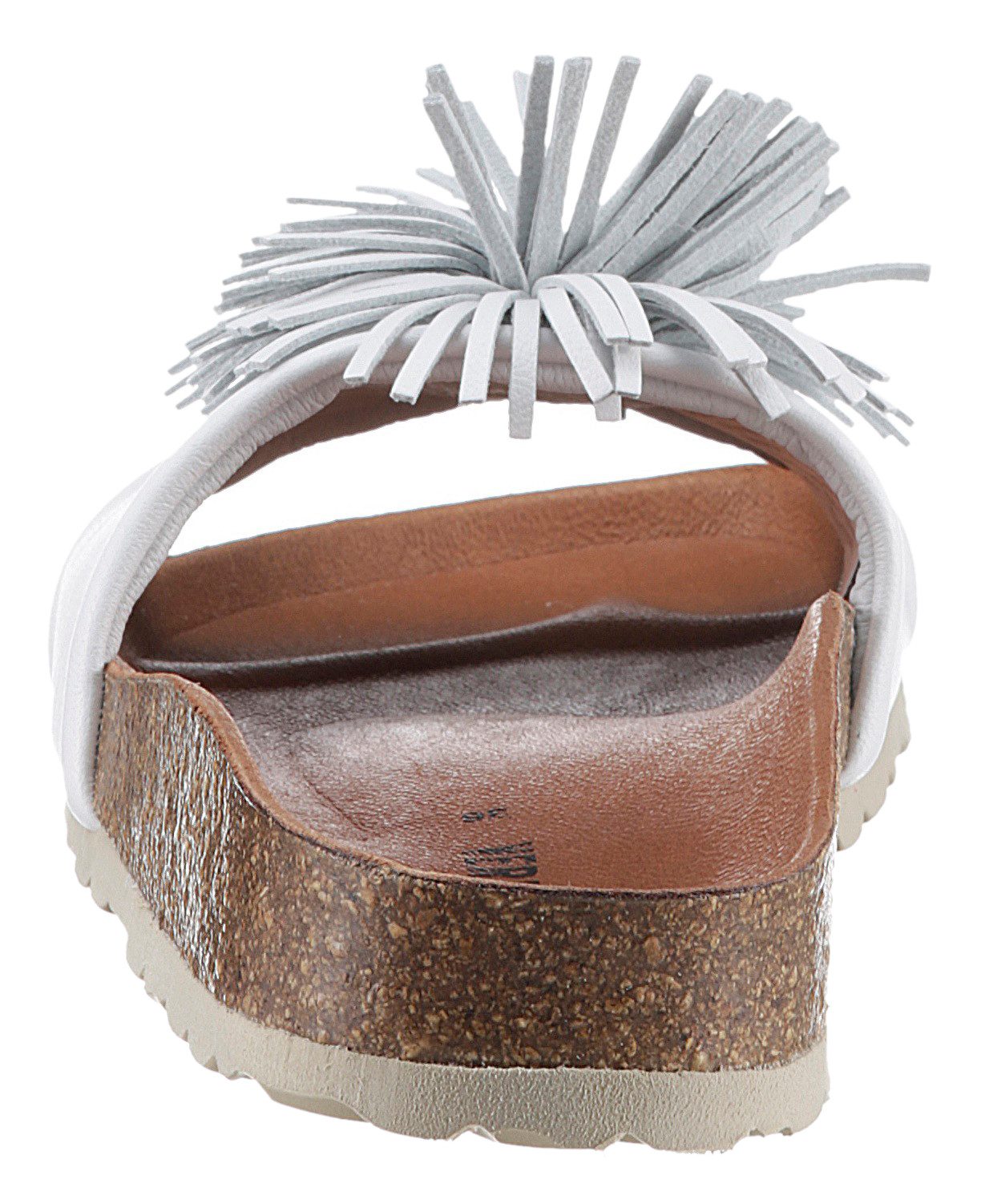 VERBENAS Reina Ecobrush Pantolette, Sommerschuh, Schlappen, günstig online kaufen