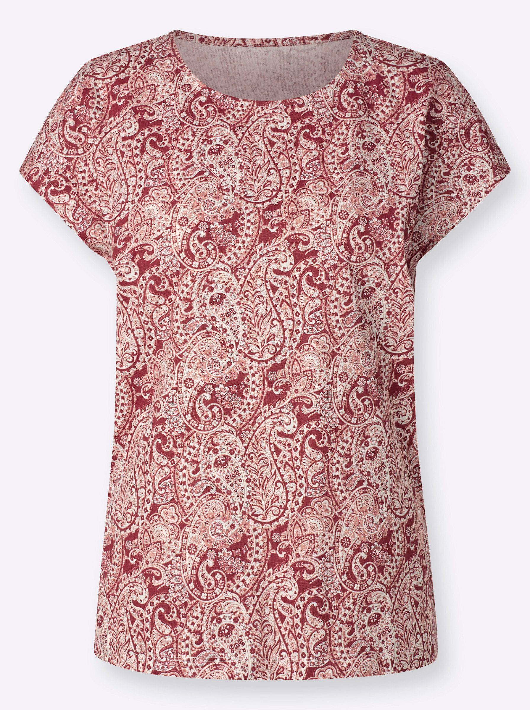 T-Shirt Rundhals-Shirt Extra kurz