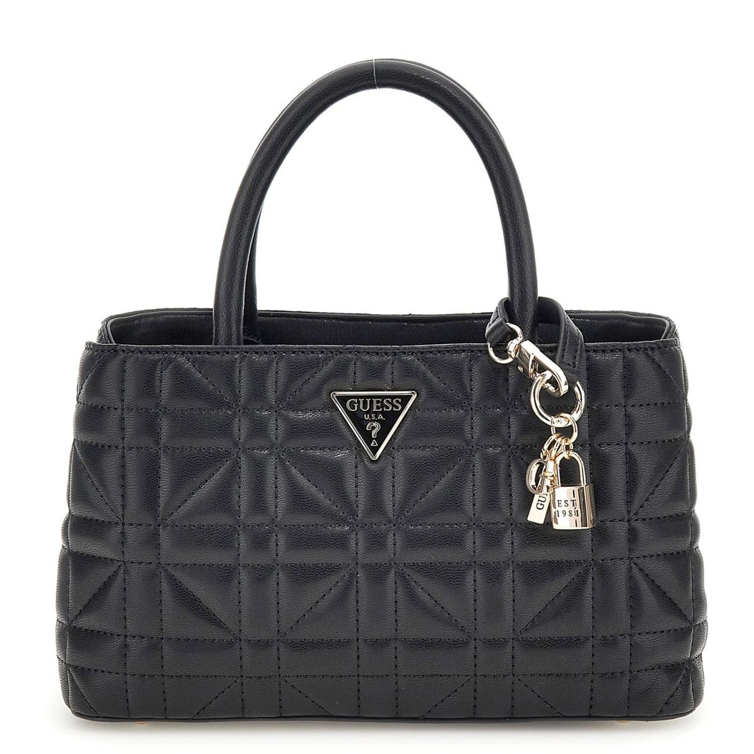 Guess Umhängetasche GUESS Handtasche Edita Black günstig online kaufen