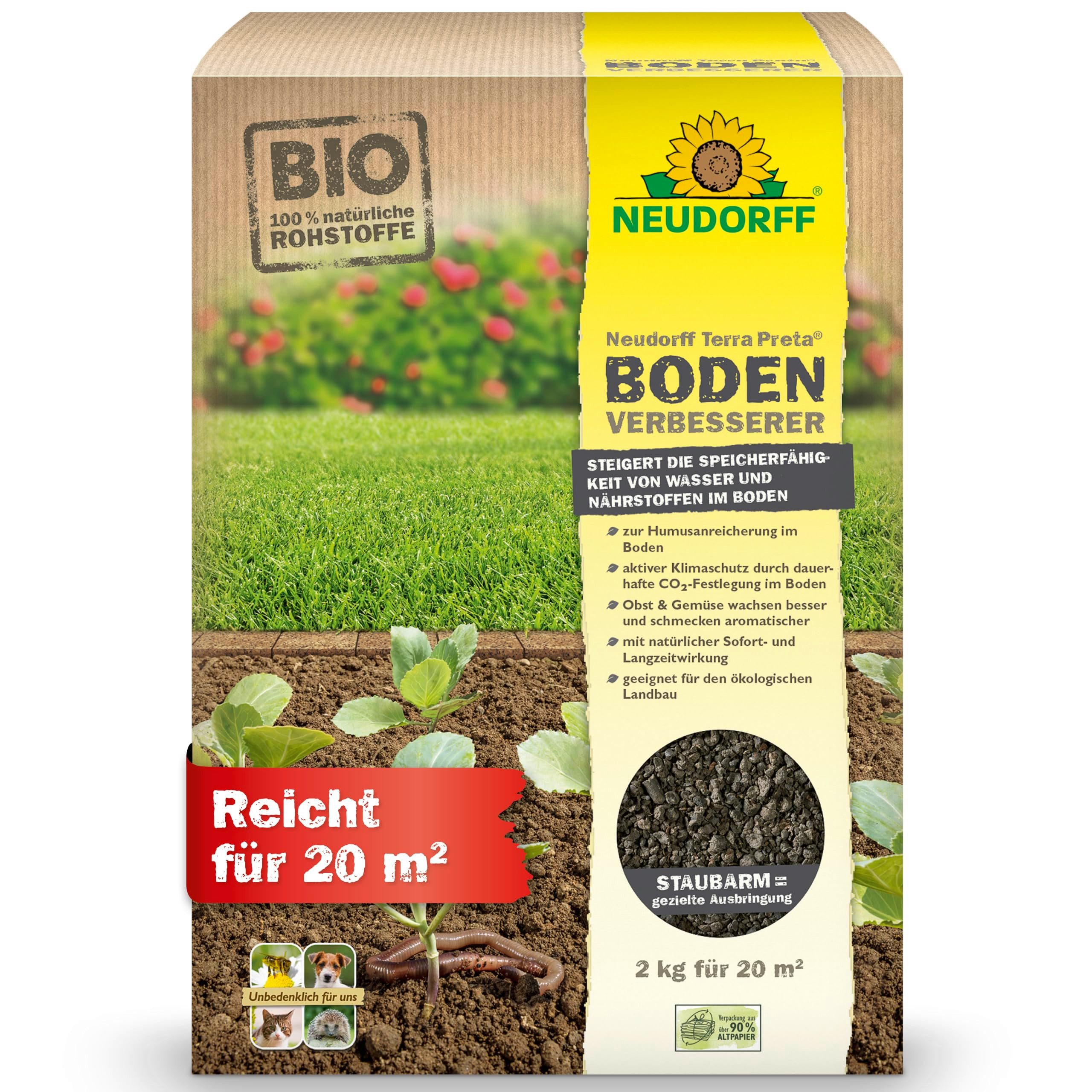 Bodenverbesserer Neudorff Terra Preta BodenVerbesserer 2 kg für 20 m²