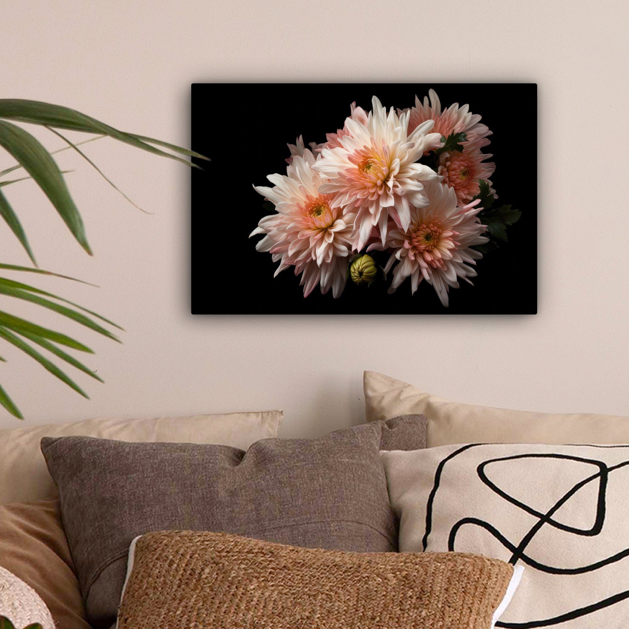 OneMillionCanvasses® Leinwandbild Chrysantheme - Blumen - günstig online kaufen