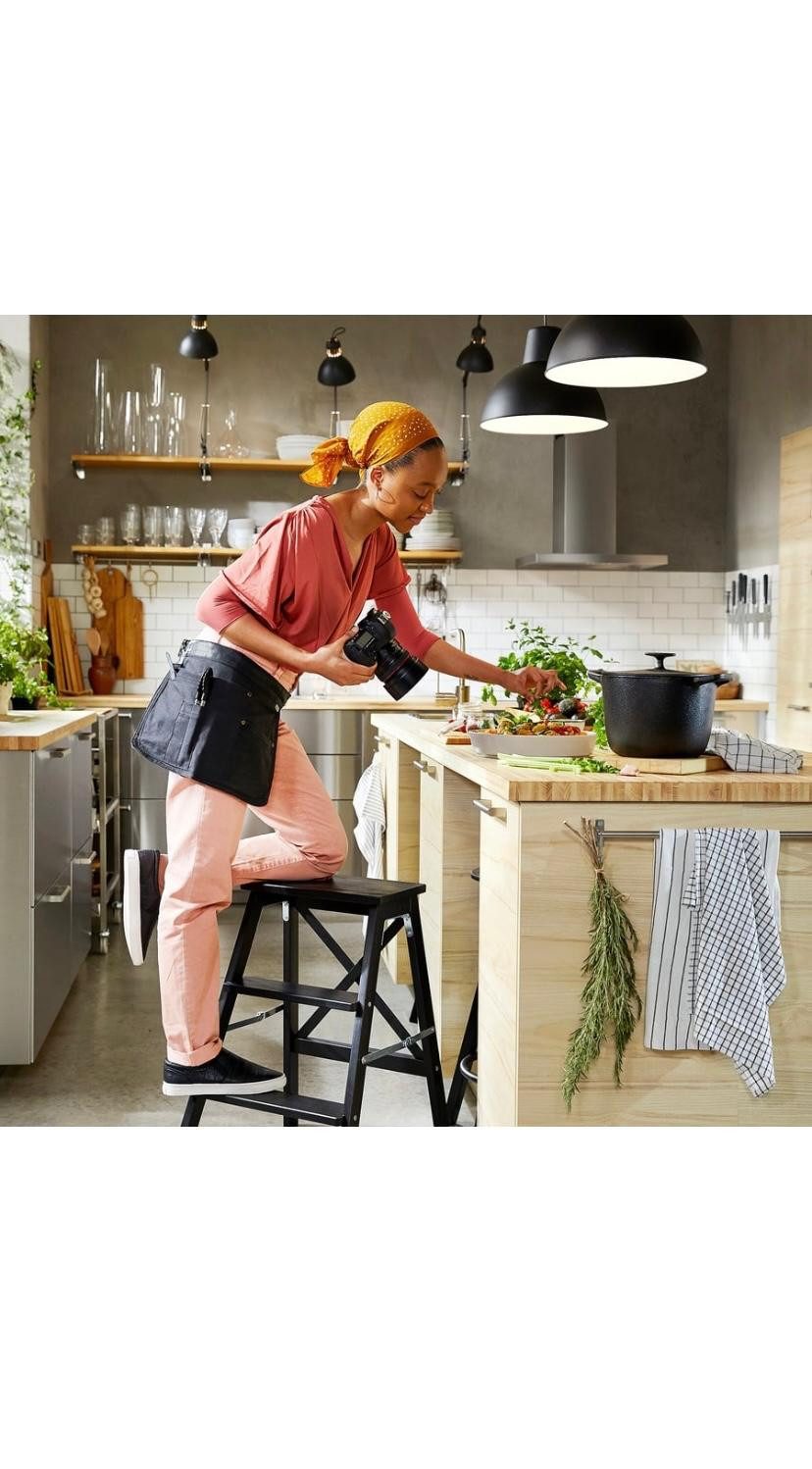 IKEA Geschirrtuch IKEA RINNIG Geschirrtuch, Gemustert, 45 x 60 cm, 4 Stück