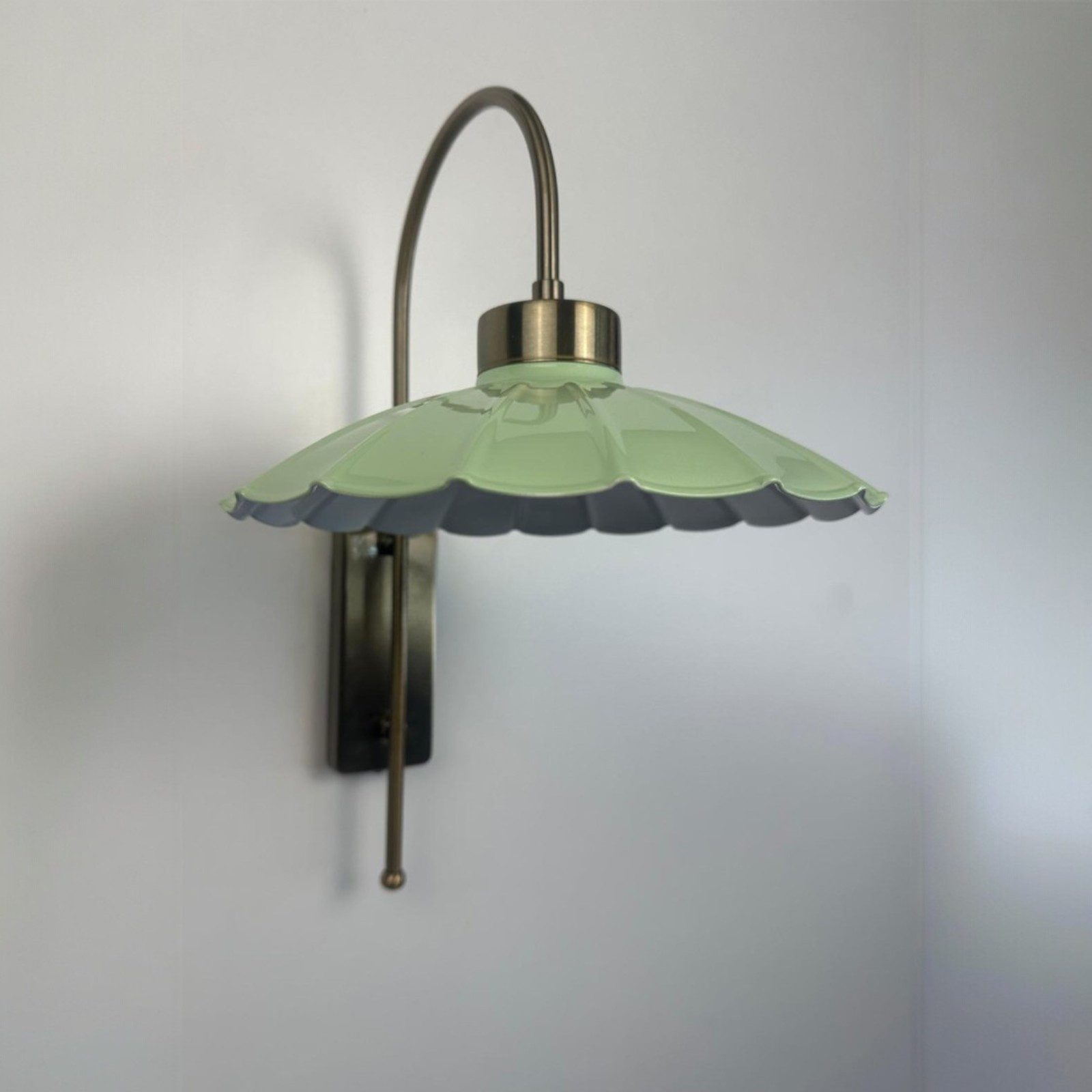 Bamyum Wandleuchte Risso Vintage Metall Wandleuchte, ohne Leuchtmittel