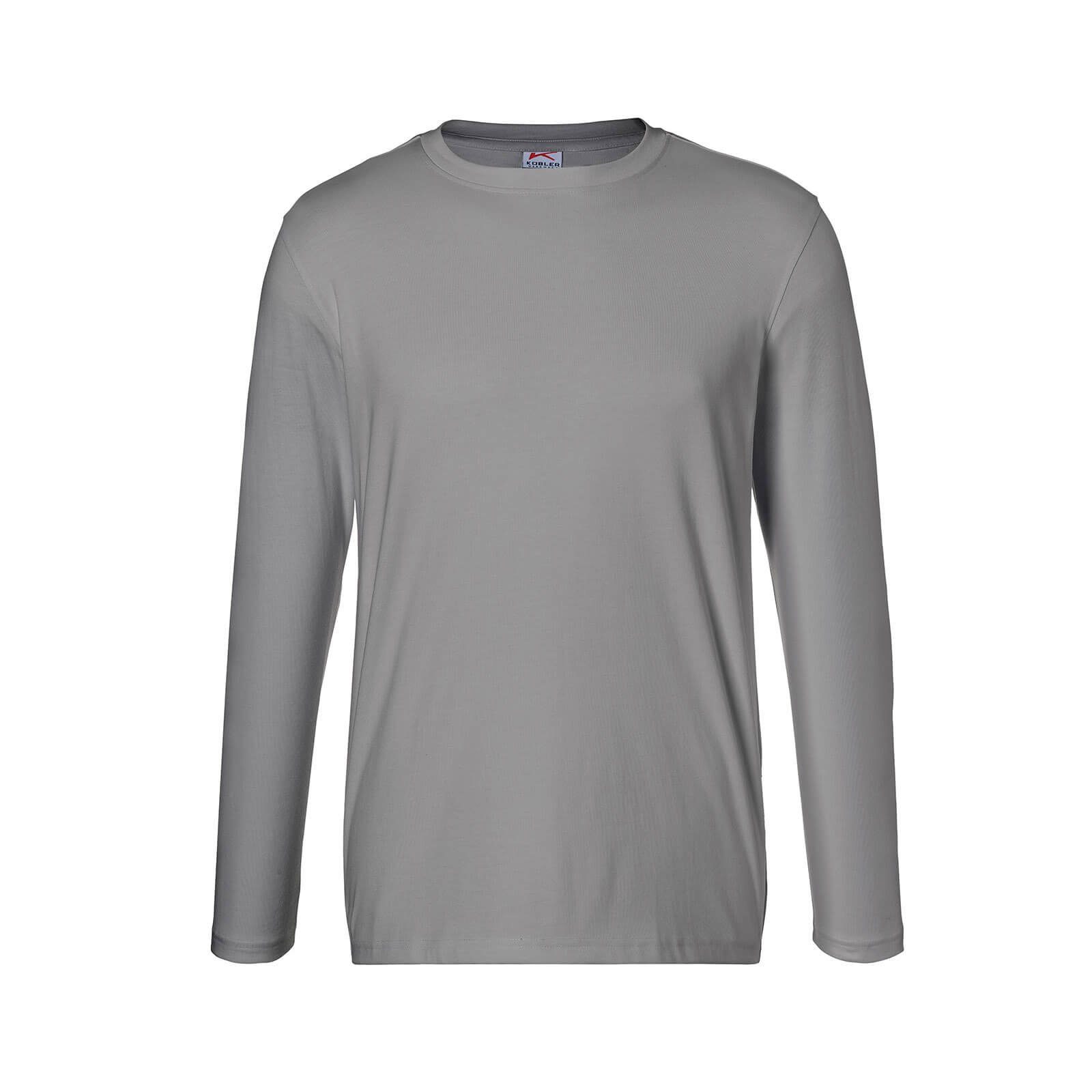 Kübler Longsleeve Kübler Shirts Longsleeve mittelgrau