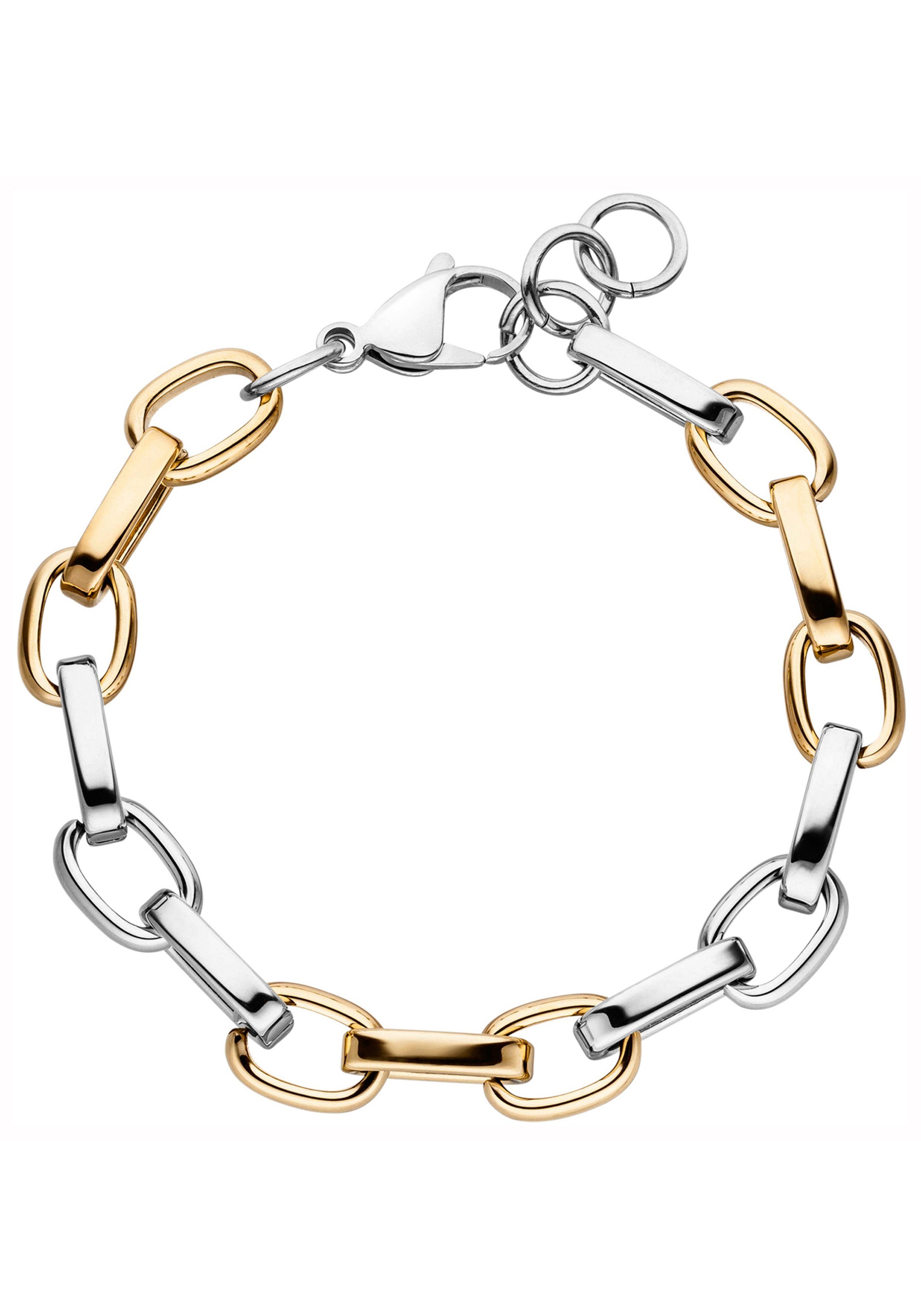JOBO Armband Statement, Edelstahl Bicolor-Optik 22 günstig online kaufen