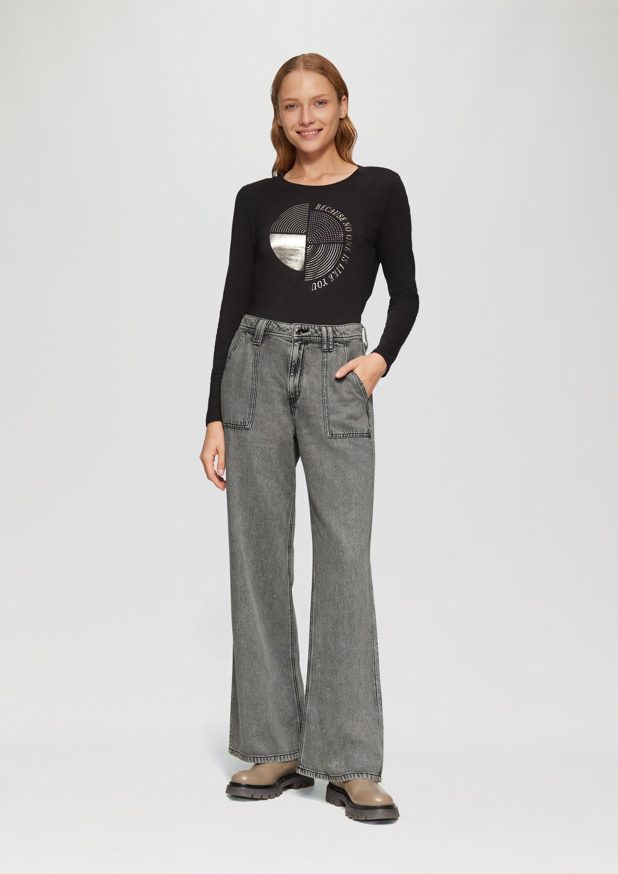 s.Oliver Weite Jeans Jeans-Hose SURI (1-tlg) günstig online kaufen