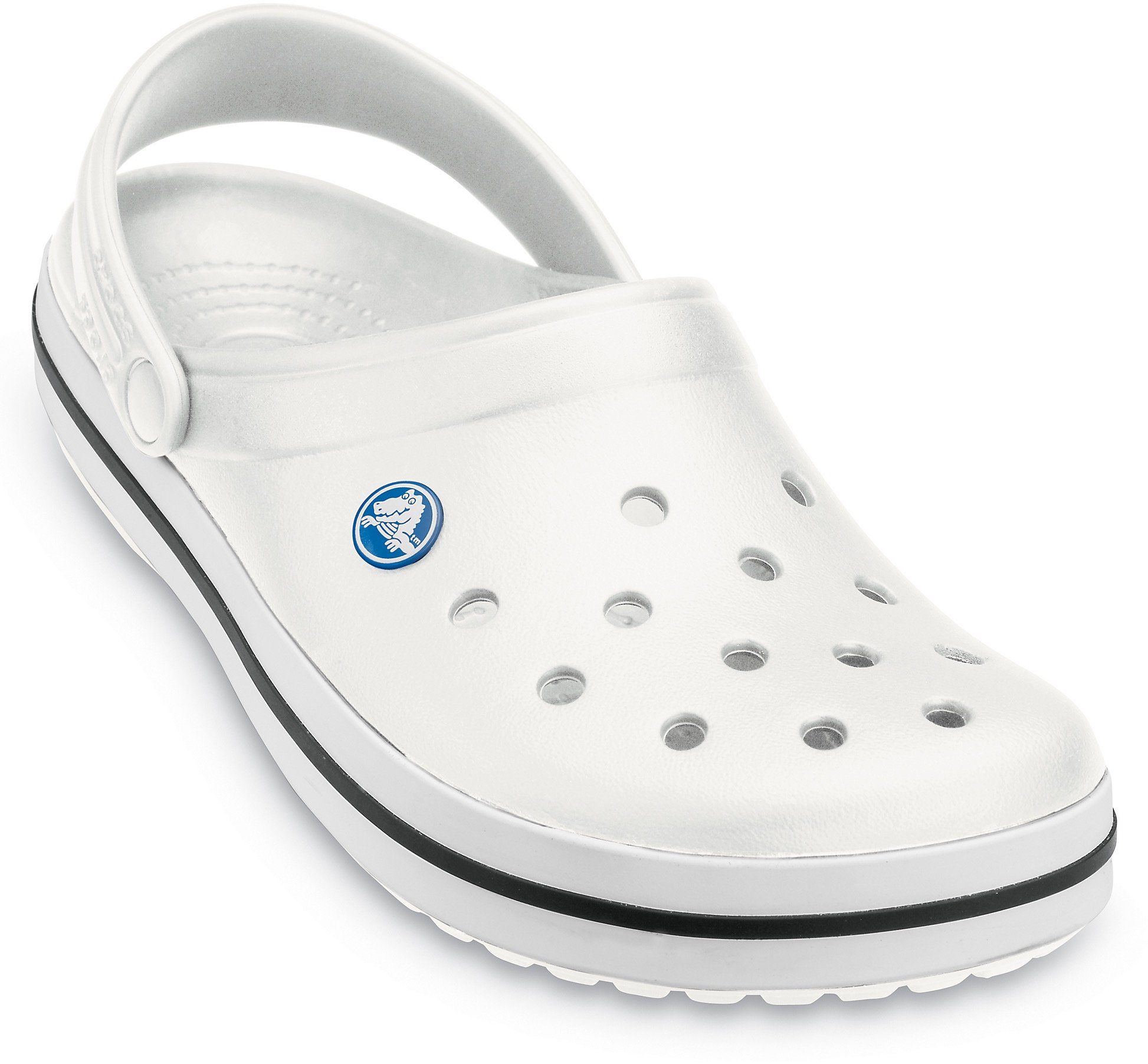 Crocs Crocband Clog Clog, Sommerschuh, Schlappen, Hausschuh mit zweifarbiger Laufsohle