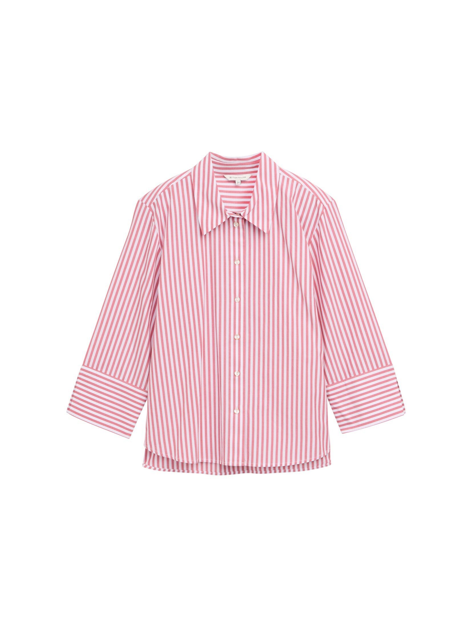 TOM TAILOR Langarmbluse Loose Fit Bluse günstig online kaufen