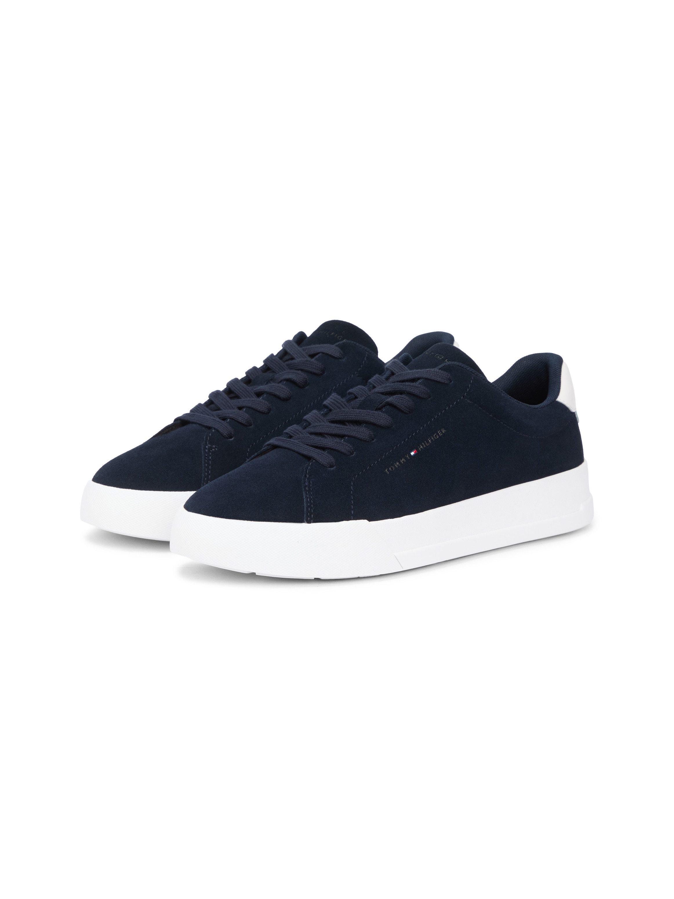 Tommy Hilfiger TH COURT CORE SUEDE Sneaker Freizeitschuh, Halbschuh, Schnür günstig online kaufen