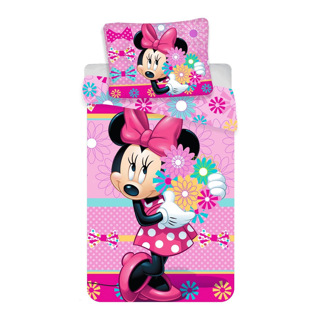 Disney Minnie Mouse Kinderbettwäsche Kuschelige Bettwäsche günstig online kaufen