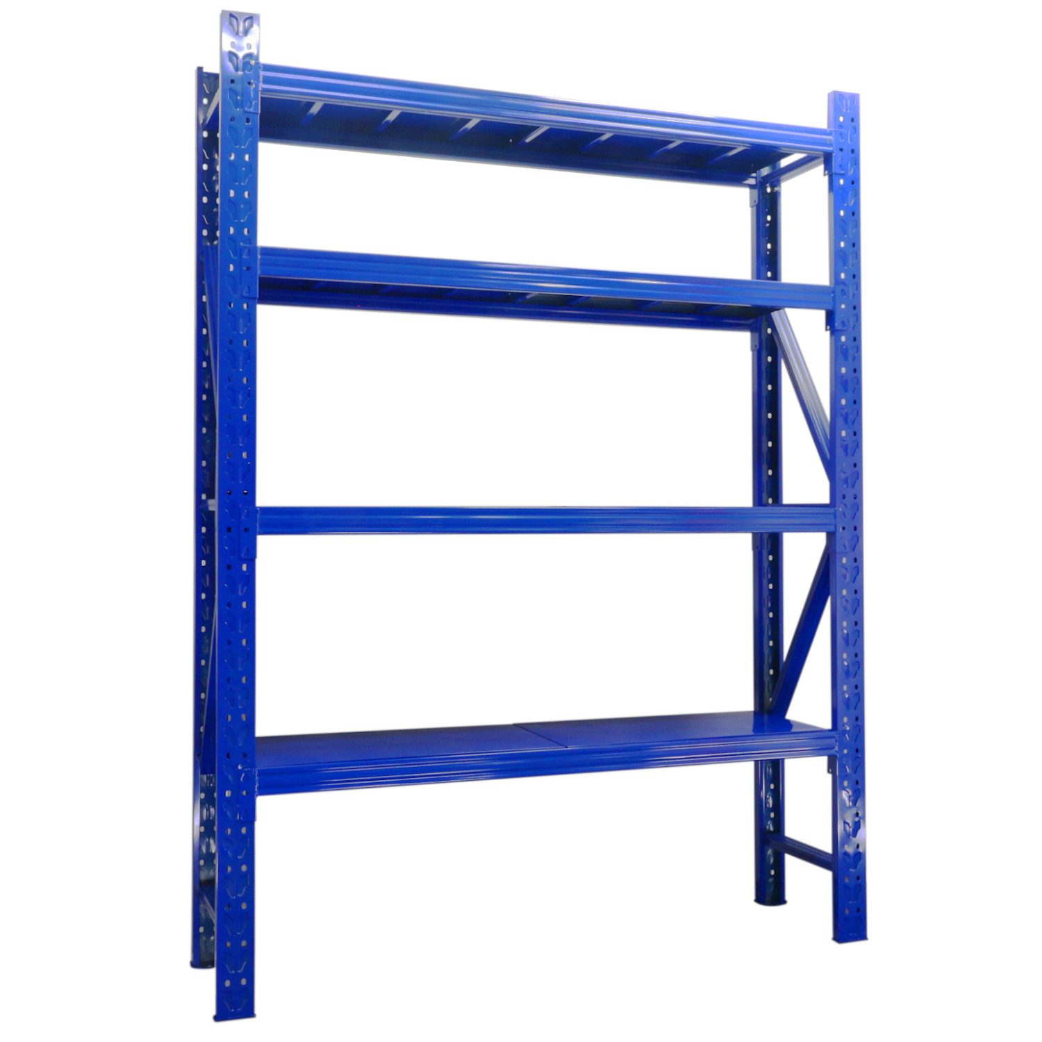 Area1 Schwerlastregal aus Stahl, Kellerregal 200x200x50, Fachlast 200kg, 6- günstig online kaufen