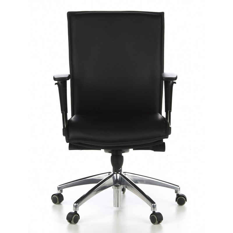 hjh OFFICE Drehstuhl Luxus Chefsessel MURANO 10 Leder (1 St), Bürostuhl ergonomisch