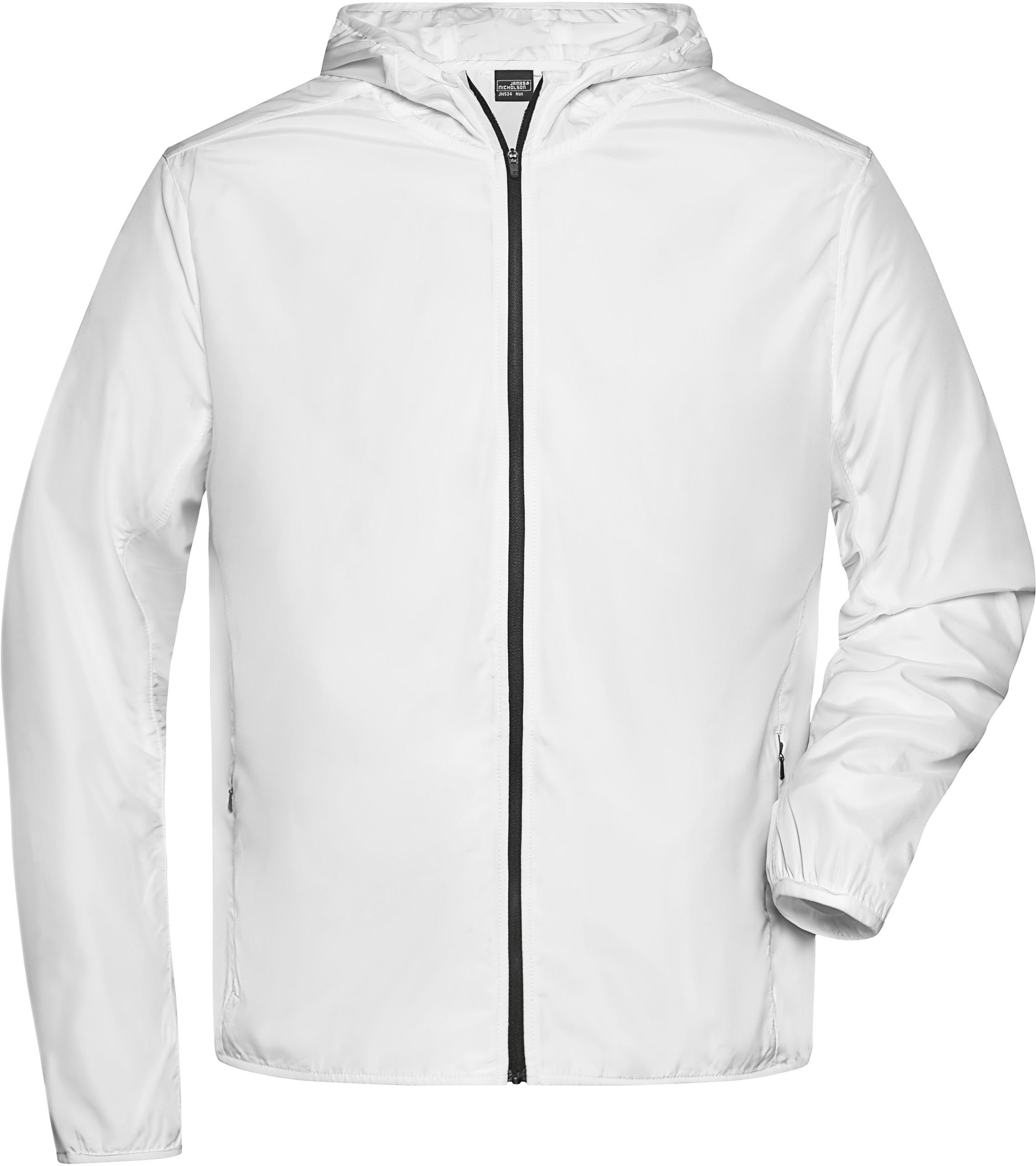 James & Nicholson Funktionsjacke Sport Jacke FaS50534 aus recyceltem Polyester White