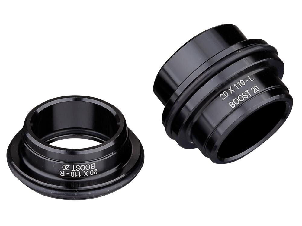 SPANK Laufrad Spank Boost Adapter 20x110 mm - Oozy/Spike Naben-Adapter Schwarz