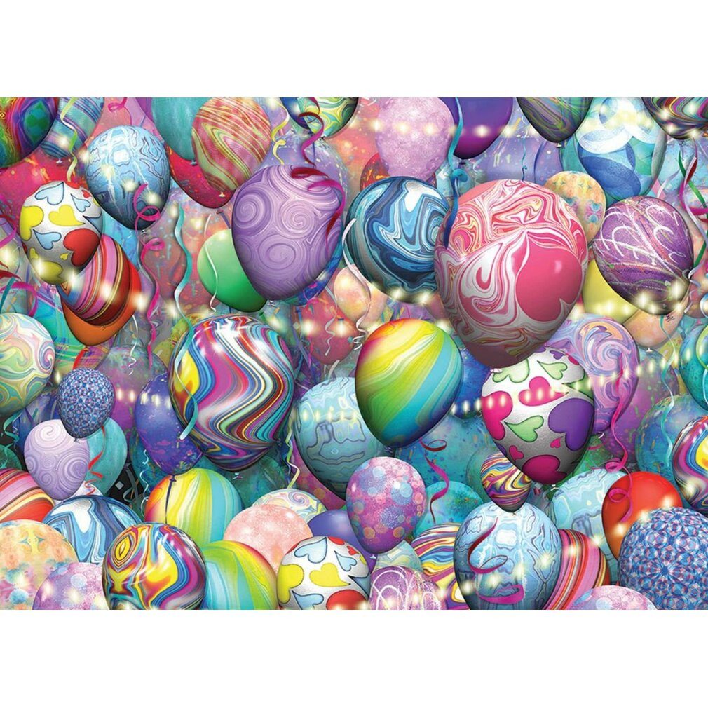 COBBLE HILL Puzzle Puzzle Party Luftballons 500 Stück, Puzzleteile