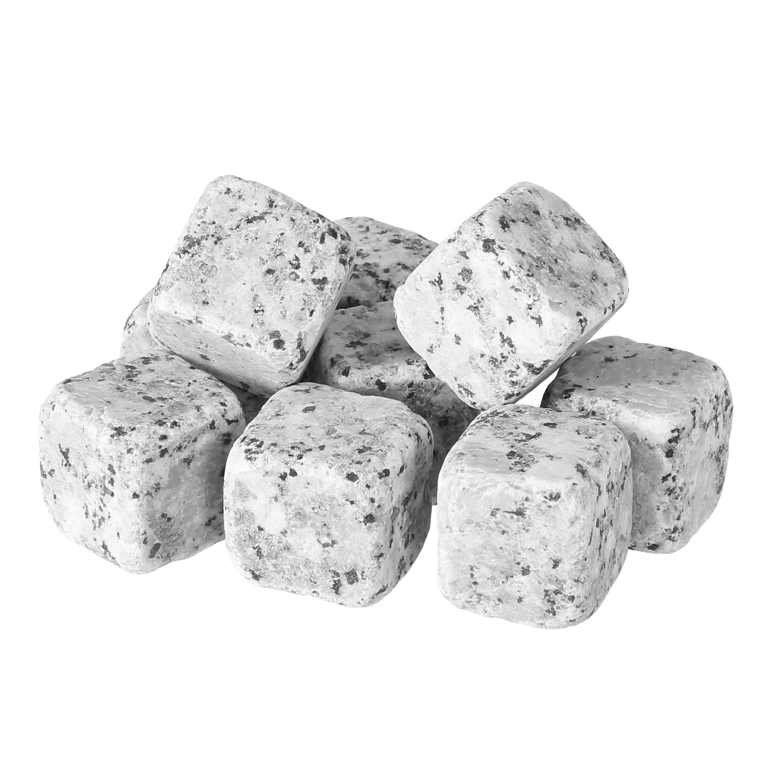 für Kühlsteine Eiswürfelform Granitwürfel Lantelme als Ersatz Set Eiswürfel, 9er (9-tlg), naturbelassen geschmacksneutral
