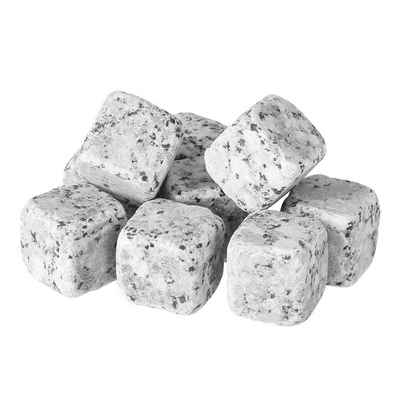 Lantelme Eiswürfelform 9er Set Kühlsteine Granitwürfel als Ersatz für Eiswürfel, (9-tlg), naturbelassen geschmacksneutral