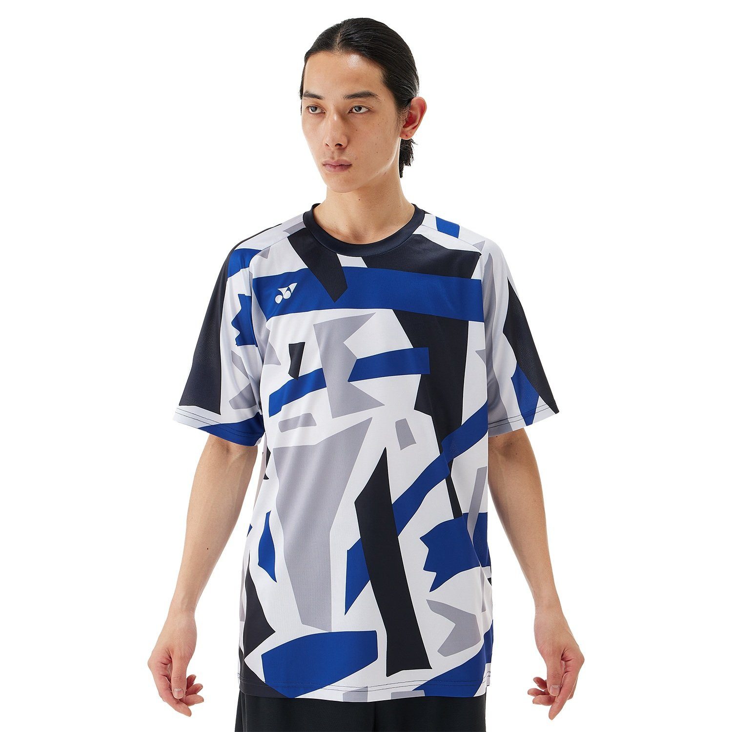 Yonex T-Shirt Practice Graphic 16743 (100% Polyester) 2025 navyblau Herren