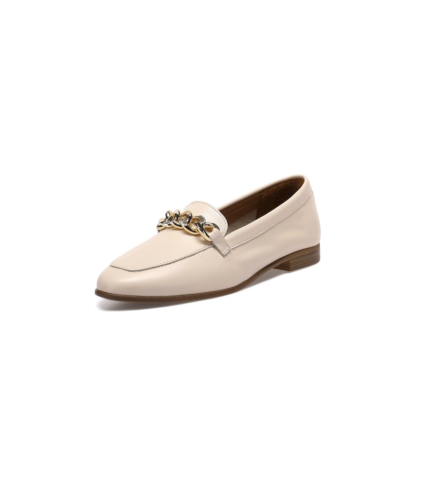 White Slipper Slipper INUOVO Leder