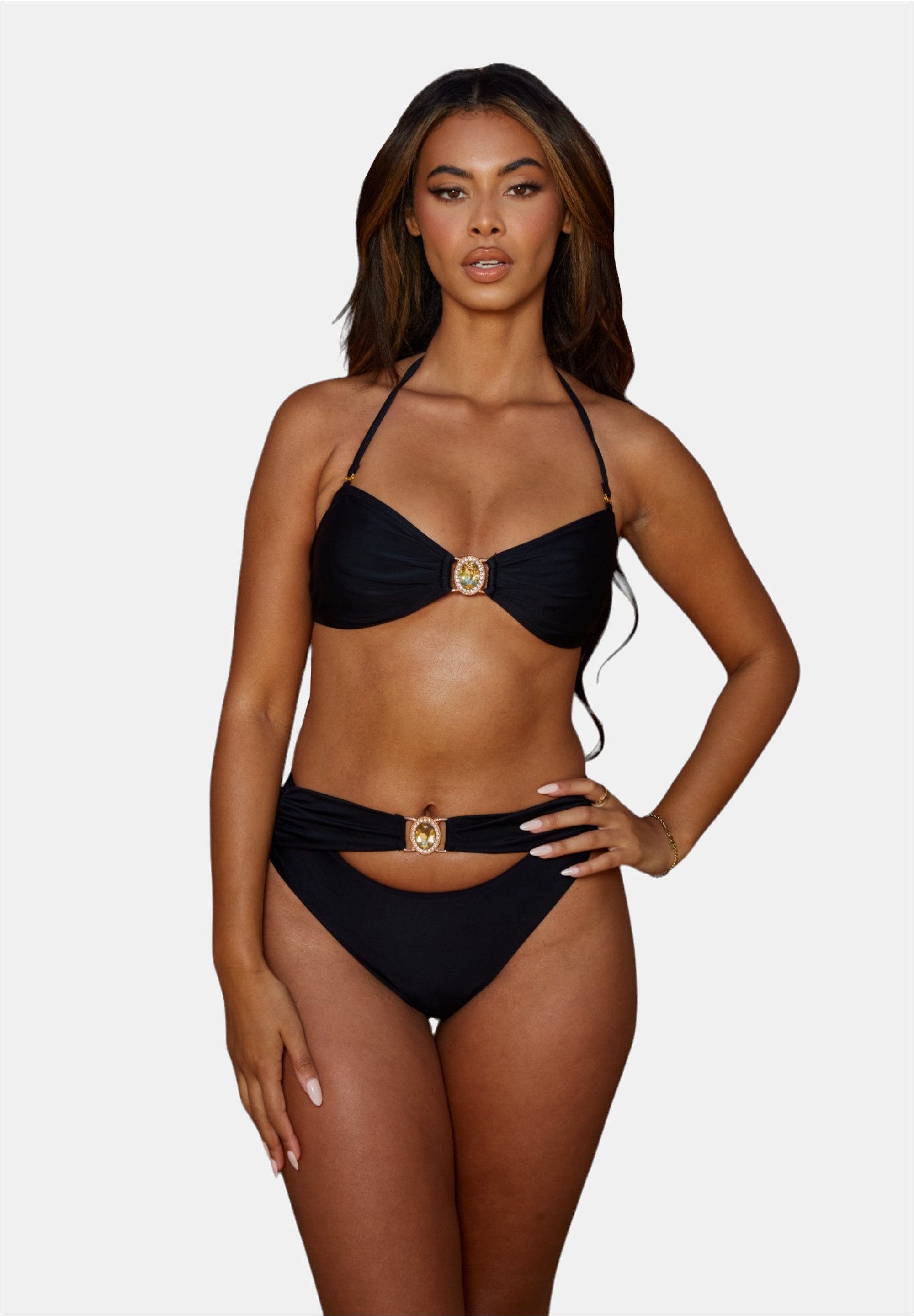 Moda Minx Bikini-Hose Amour (1-St., Panty) mit hochgeschnittenem Bund