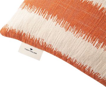 TOM TAILOR HOME Dekokissen Fading Stripe, mit modernem Ethno-Muster, Kissenhülle ohne Füllung, 1 Stück