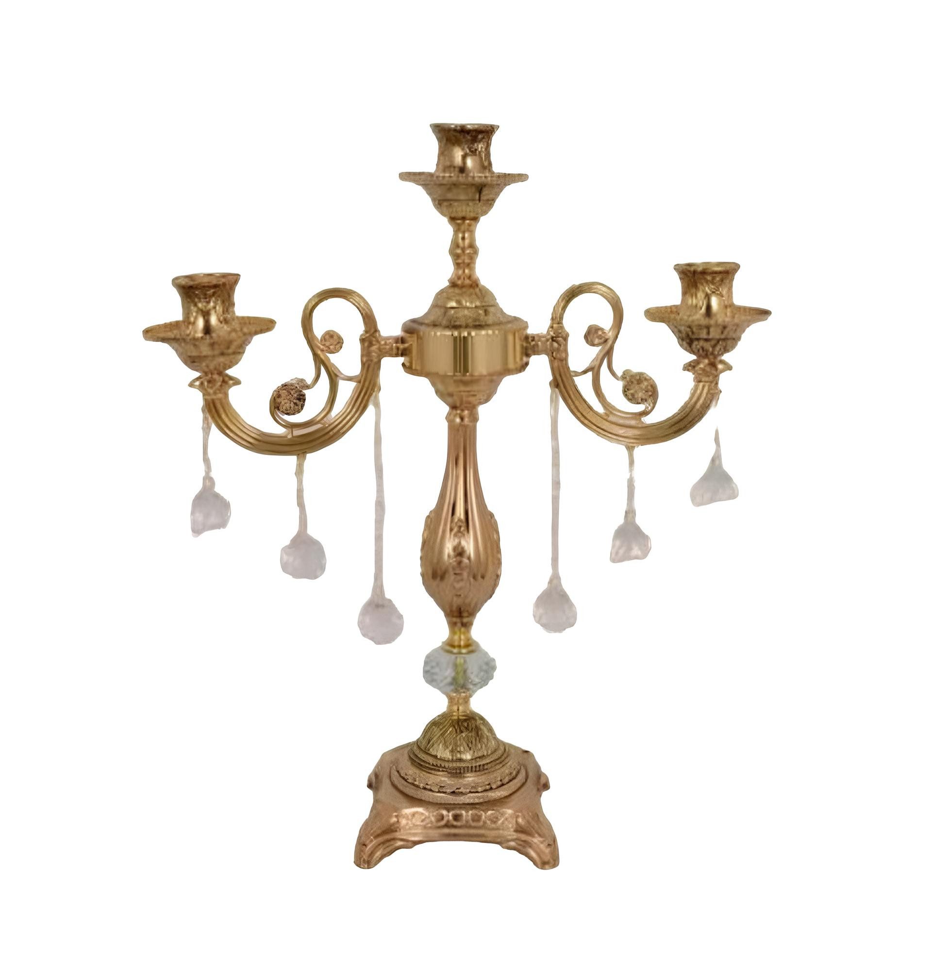 JVmoebel Подсвечник Luxus Kerzenleuchter Wohnzimmer Nachttischlampe neu Schlafzimmer (1 St., Kerzenleuchte), Made in Europa